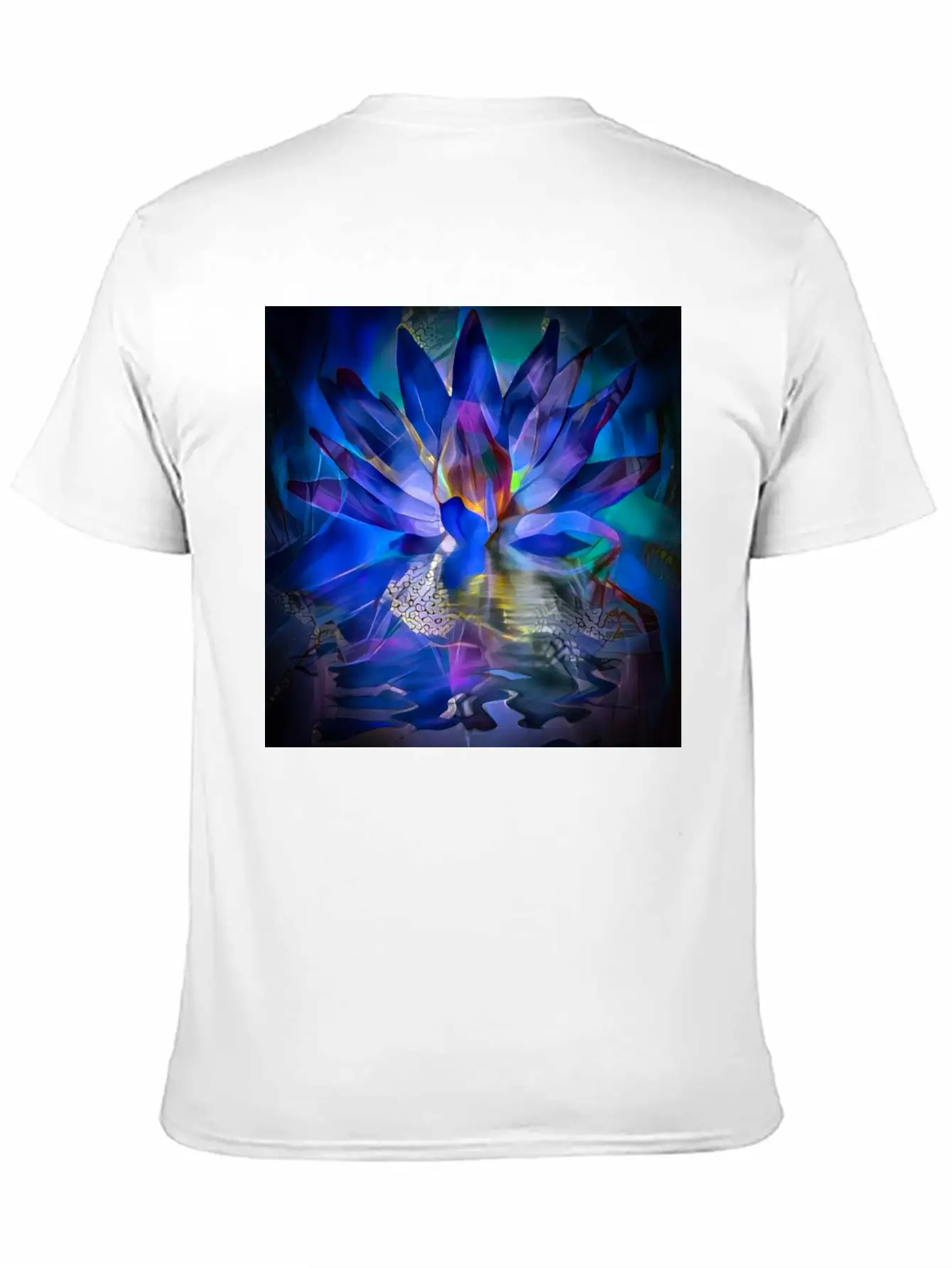 Lotus Flower Classic Cotton Tee – Unisex Comfort For Any Season