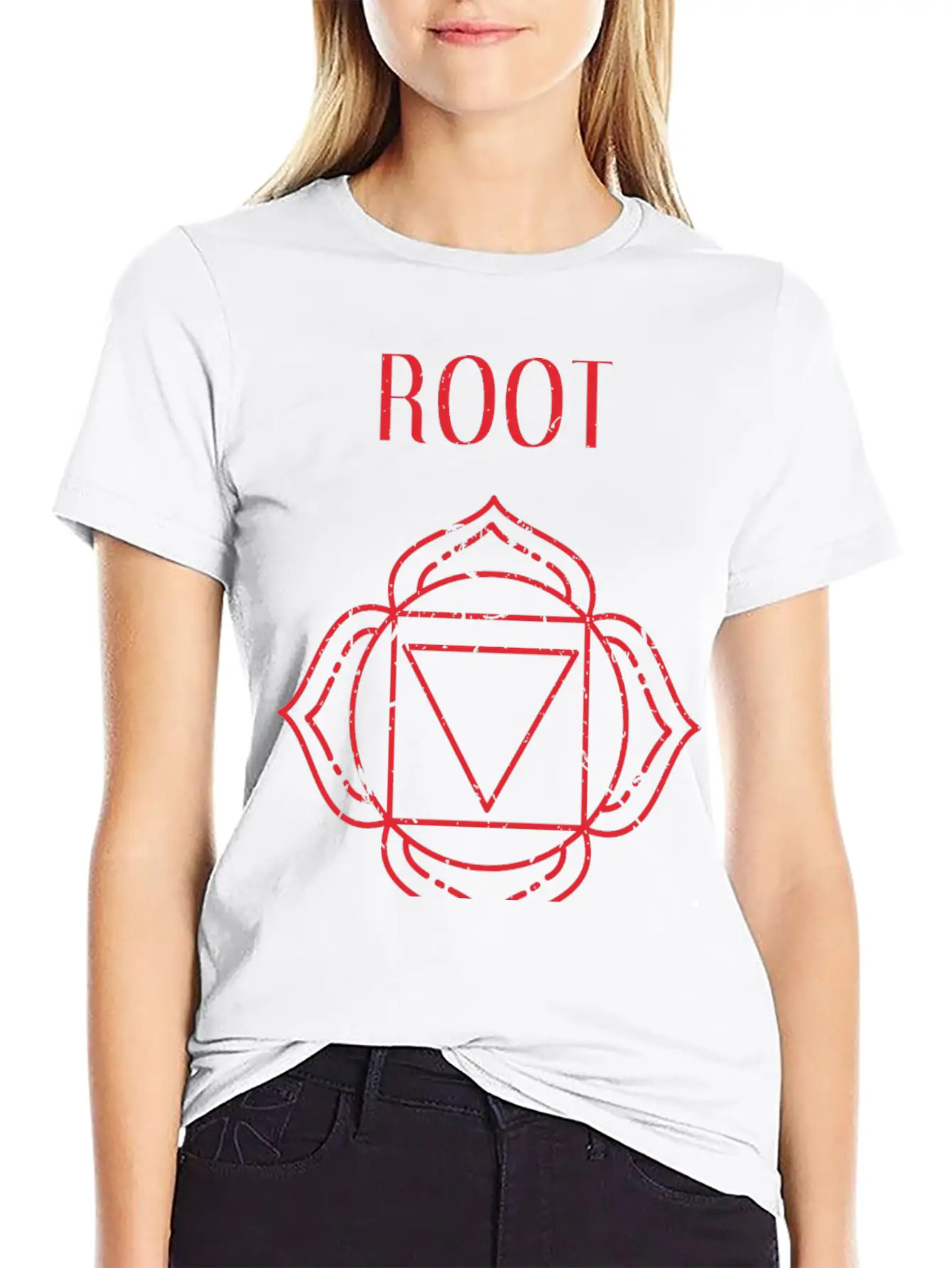 Lotus Reiki Chakra Root Unisex Casual T-Shirt – Clean Design For Daily Comfort