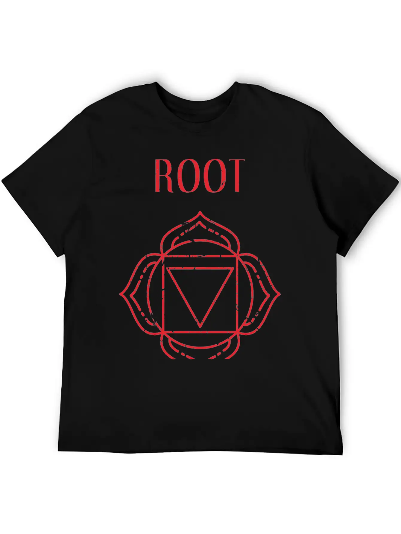 Lotus Reiki Chakra Root Unisex Casual T-Shirt – Clean Design For Daily Comfort