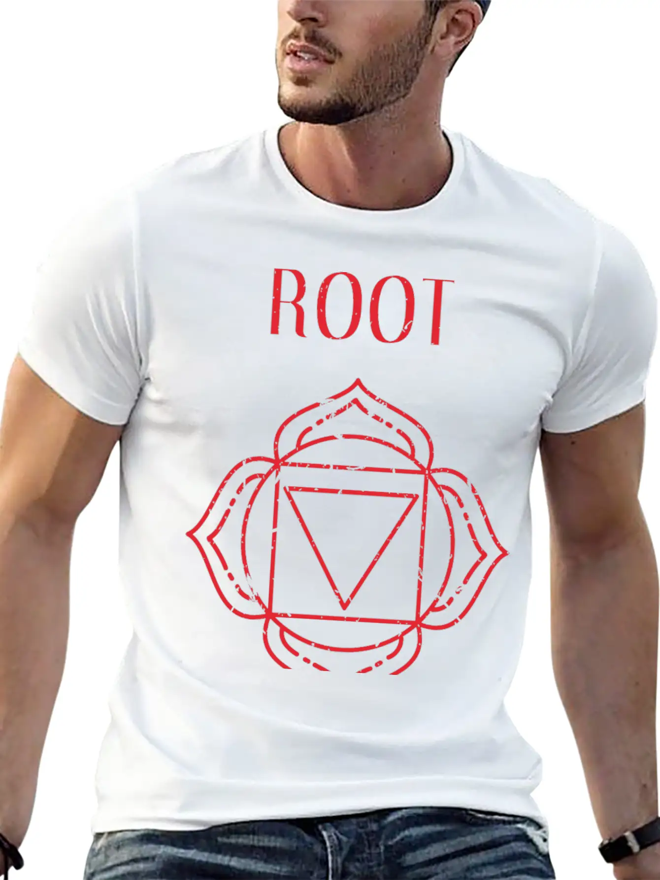 Lotus Reiki Chakra Root Unisex Casual T-Shirt – Clean Design For Daily Comfort