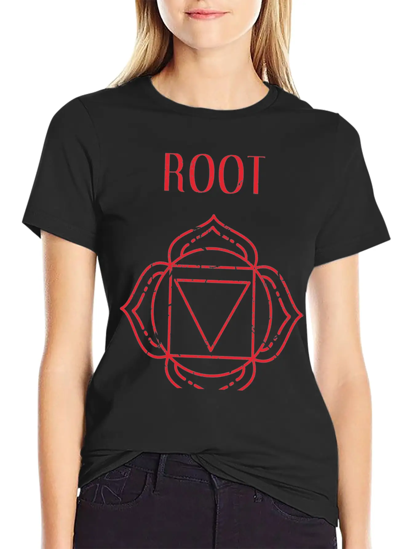 Lotus Reiki Chakra Root Unisex Casual T-Shirt – Clean Design For Daily Comfort