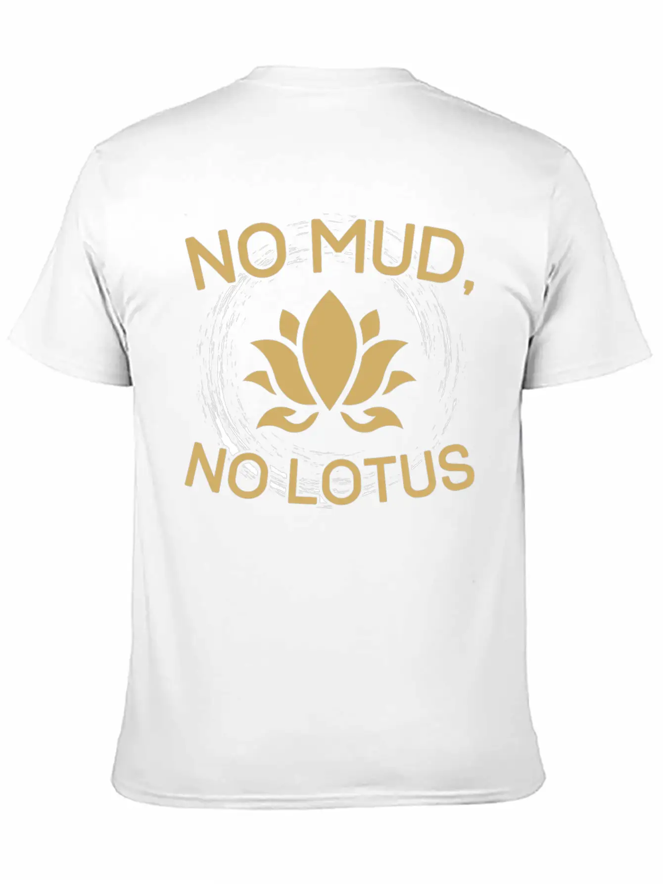 Lotus Saying Breathable Graphic T-Shirt – Perfect For Casual Days