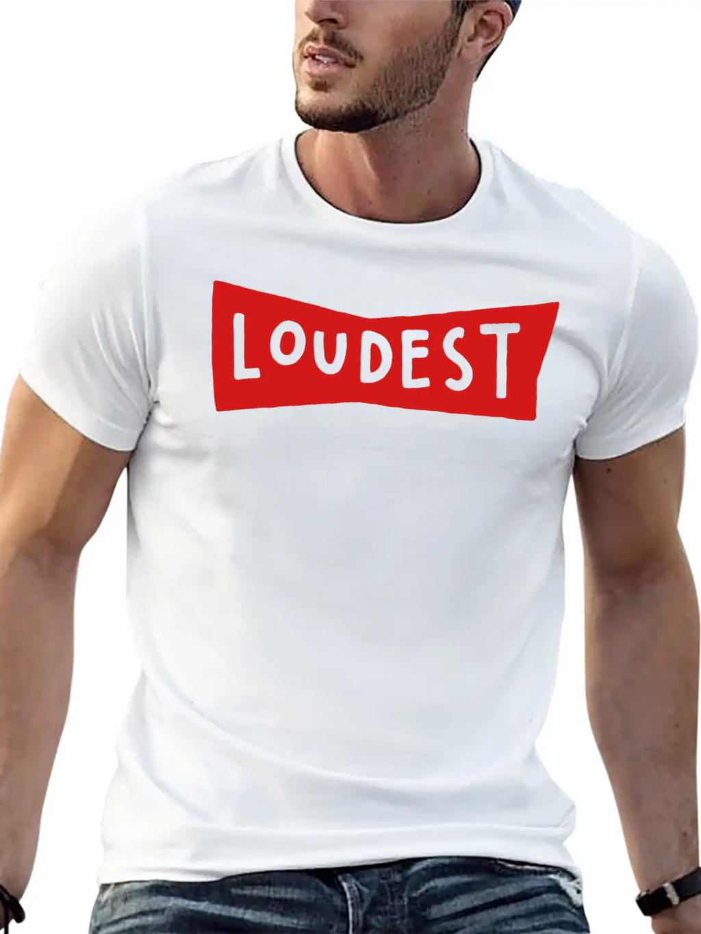 Loudest Breathable Soft Cotton T-Shirt – Timeless Casual Look