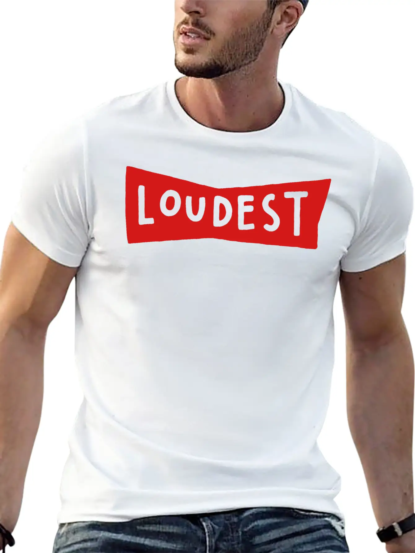 Loudest Breathable Soft Cotton T-Shirt – Timeless Casual Look
