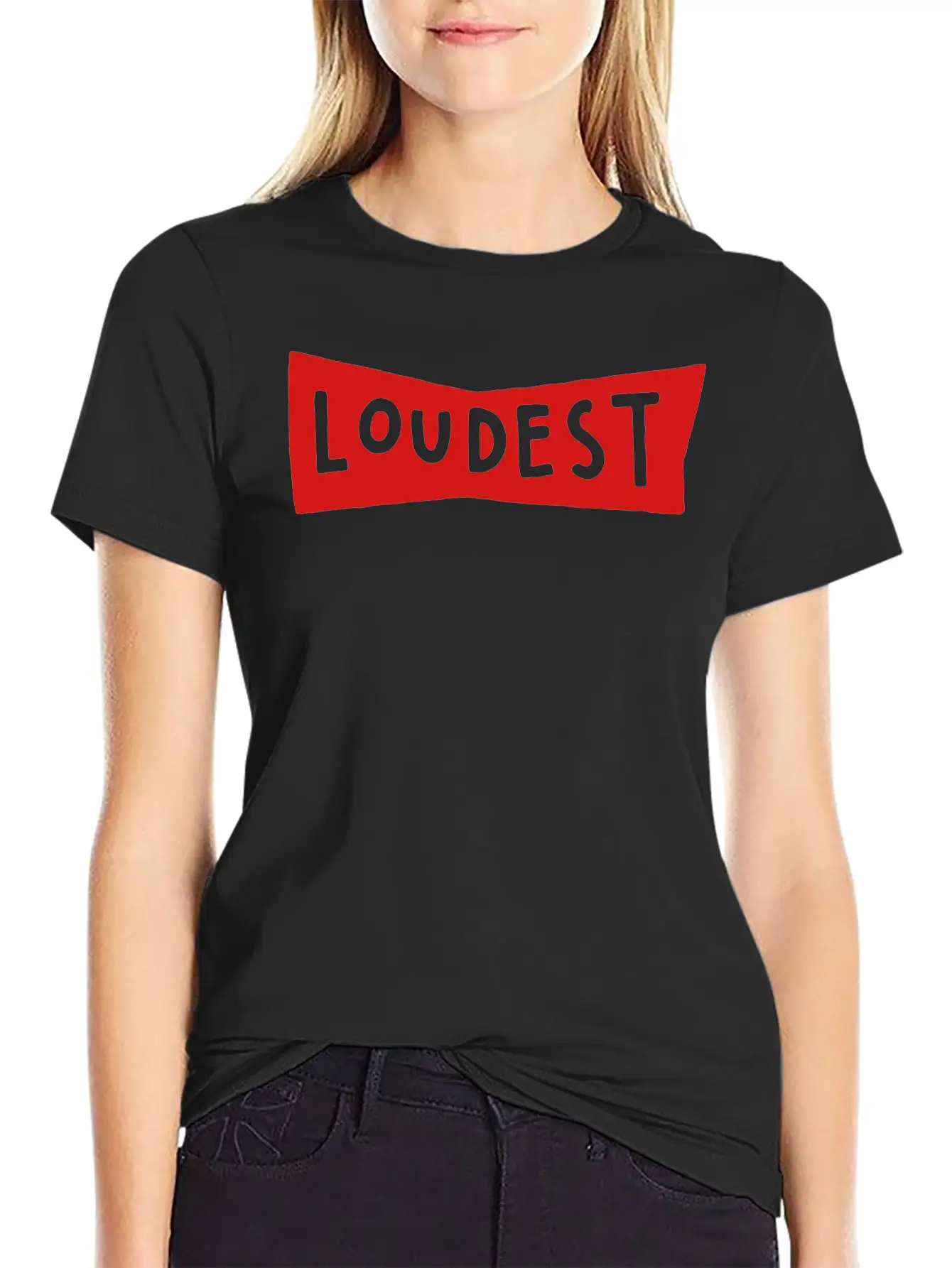 Loudest Breathable Soft Cotton T-Shirt – Timeless Casual Look
