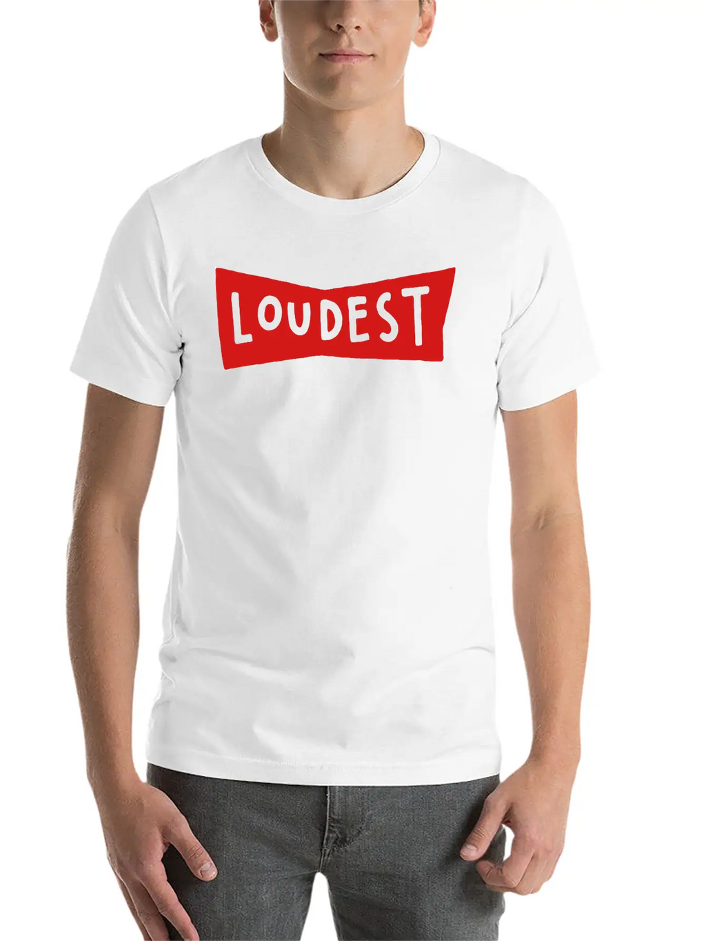Loudest Breathable Soft Cotton T-Shirt – Timeless Casual Look