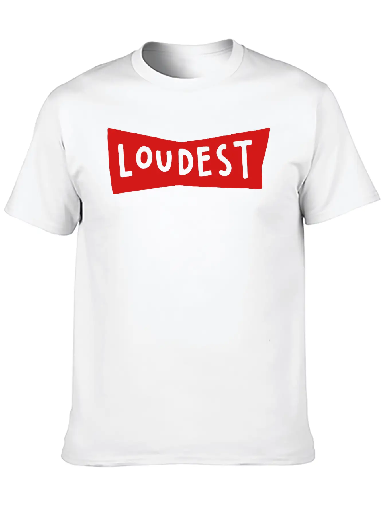 Loudest Breathable Soft Cotton T-Shirt – Timeless Casual Look