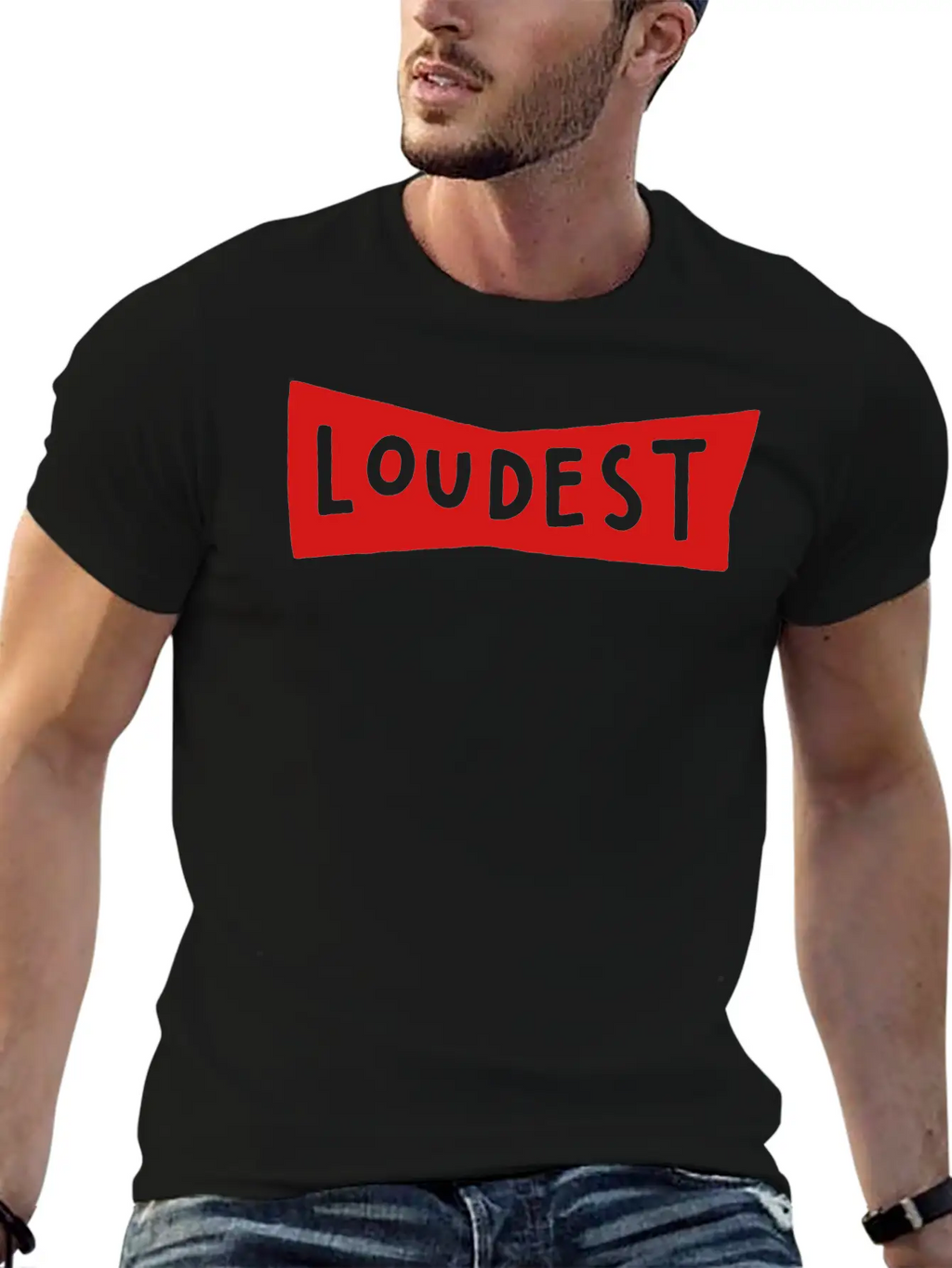 Loudest Breathable Soft Cotton T-Shirt – Timeless Casual Look
