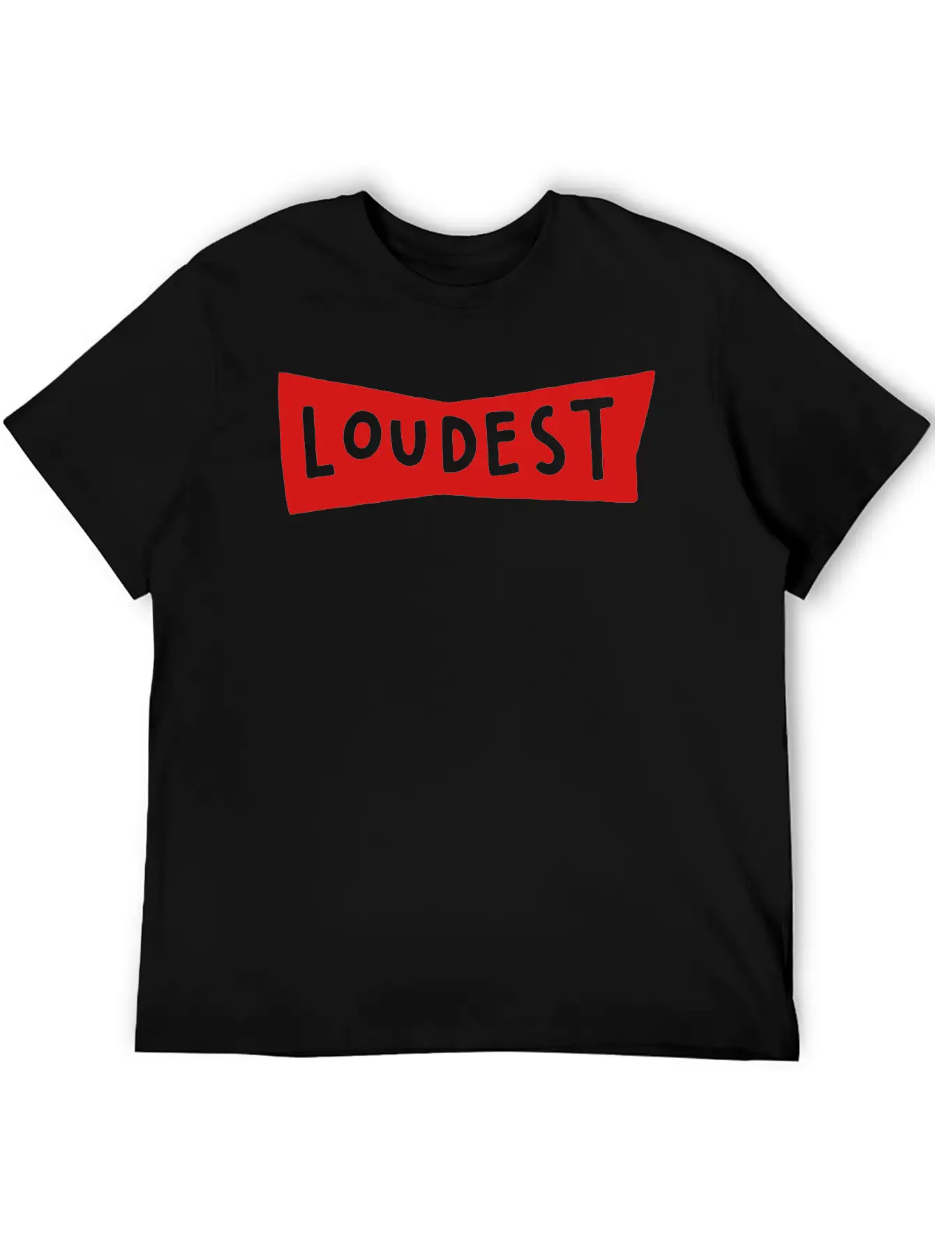 Loudest Breathable Soft Cotton T-Shirt – Timeless Casual Look