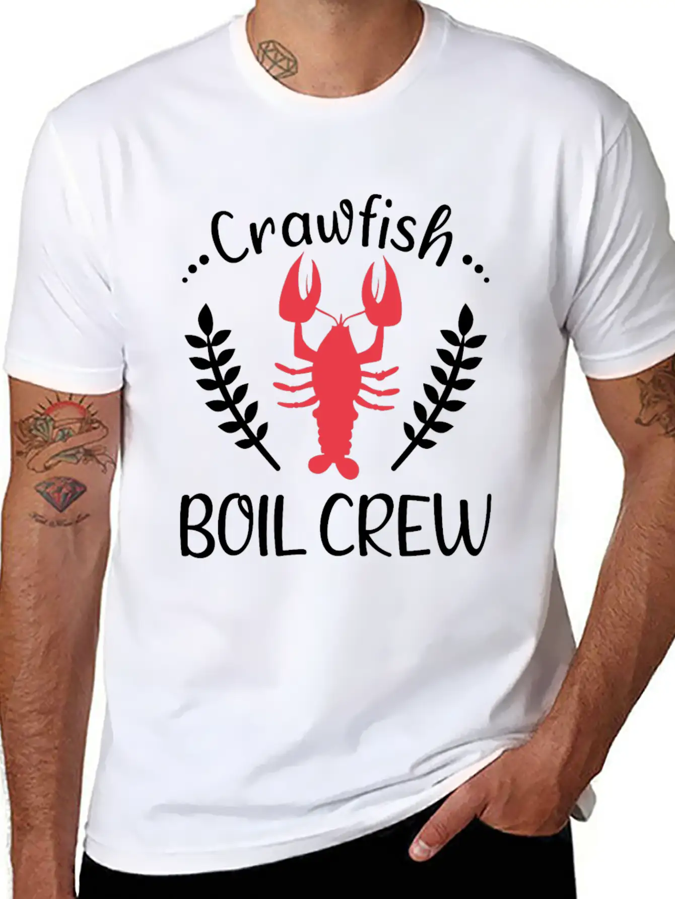 Louisana Crawfish Boil Crew Seasoning Cajun Squad Classic Cotton Tee – Unisex Comfort For Any Season