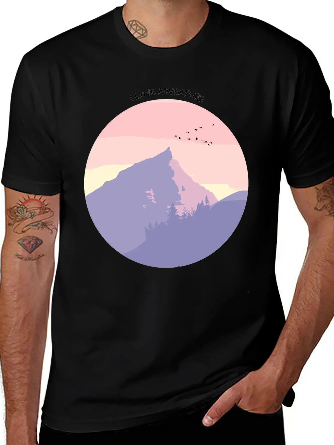 Love Adventure Essential Unisex Summer Tee – Soft Cotton Casual Fit