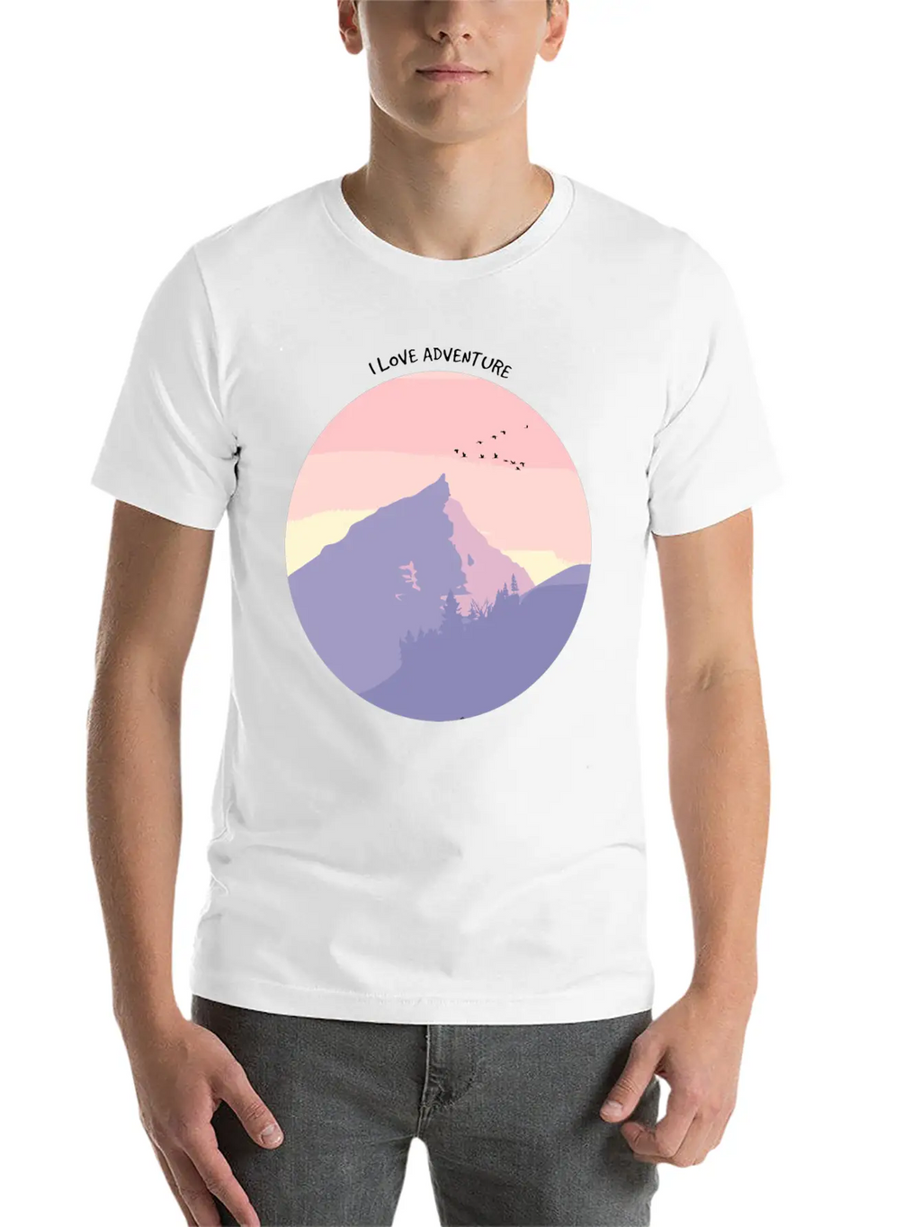 Love Adventure Essential Unisex Summer Tee – Soft Cotton Casual Fit