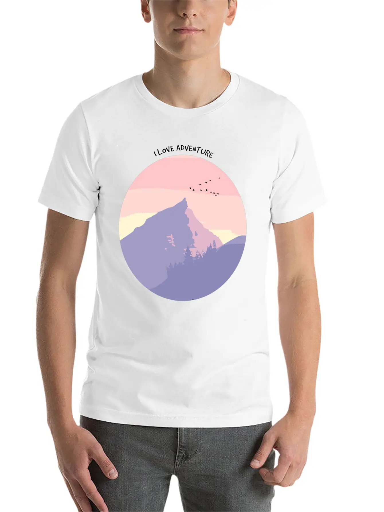 Love Adventure Essential Unisex Summer Tee – Soft Cotton Casual Fit