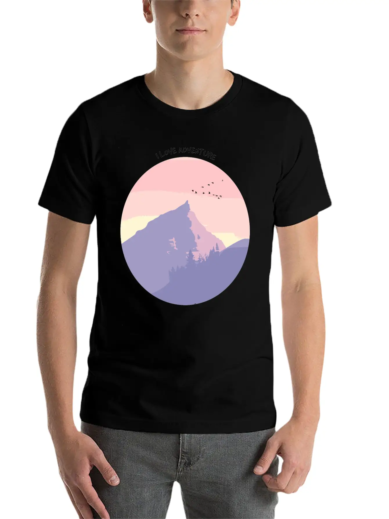 Love Adventure Essential Unisex Summer Tee – Soft Cotton Casual Fit