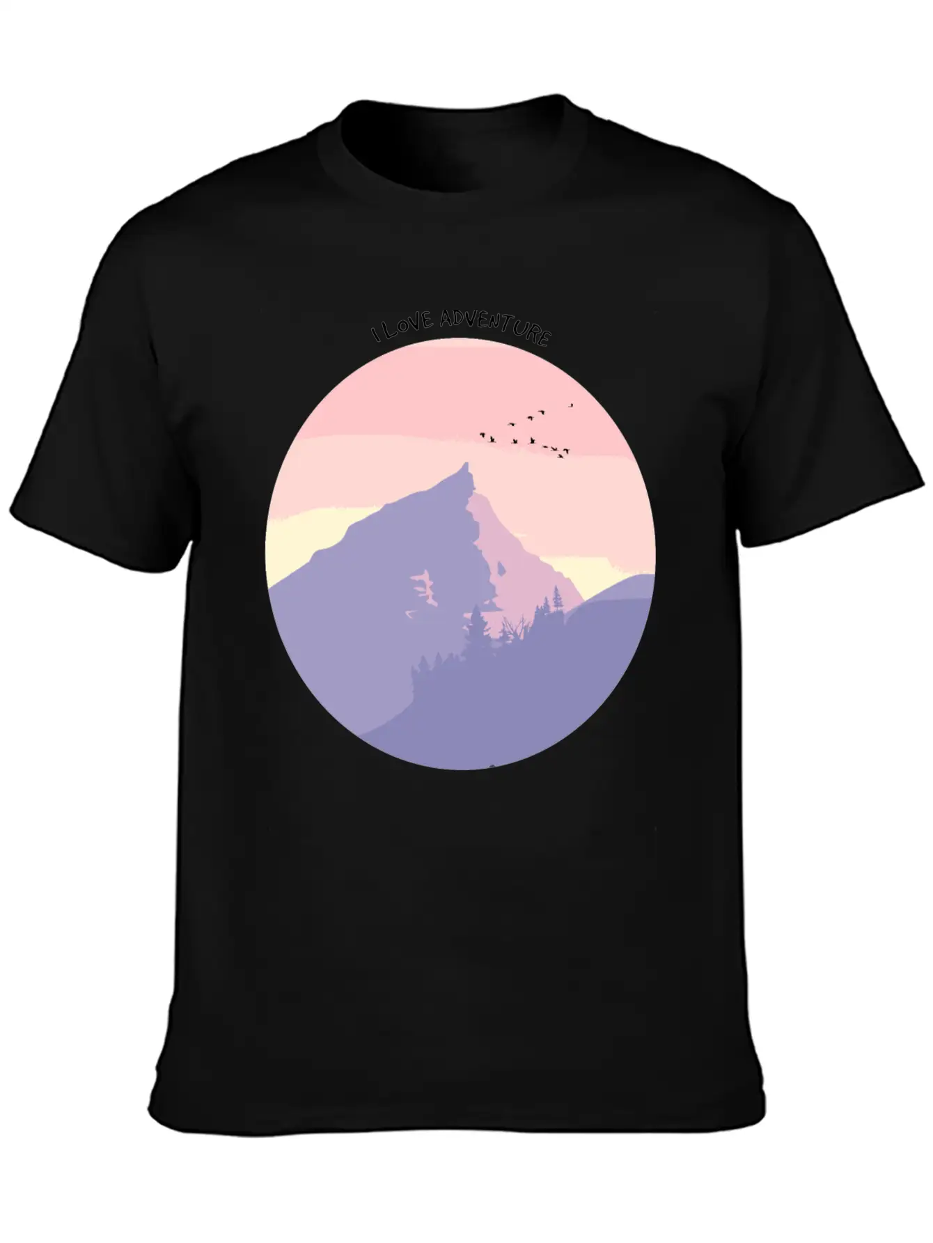 Love Adventure Essential Unisex Summer Tee – Soft Cotton Casual Fit