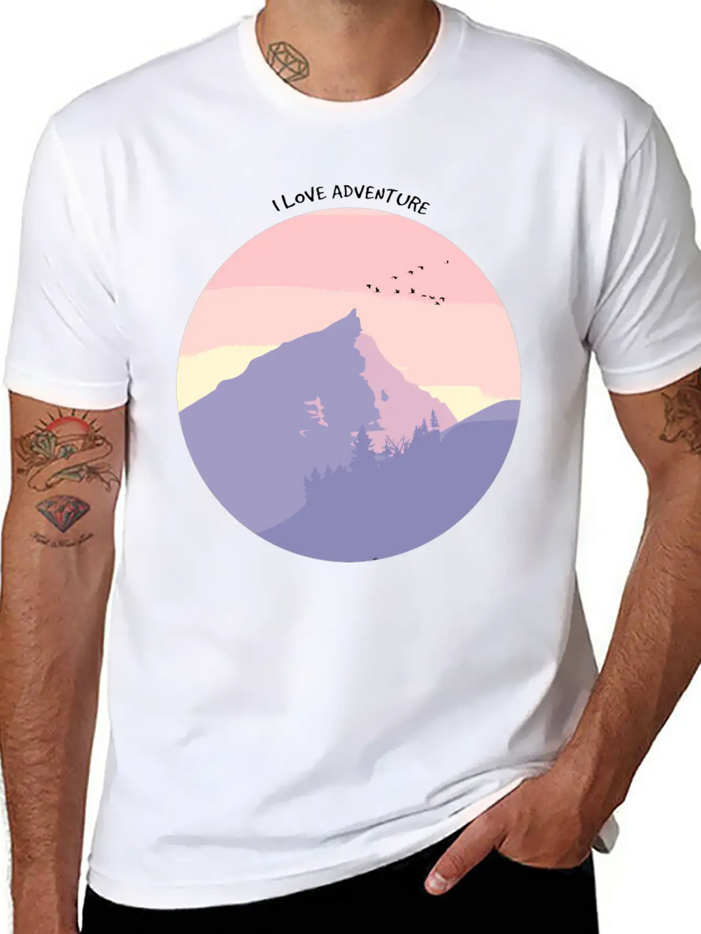 Love Adventure Essential Unisex Summer Tee – Soft Cotton Casual Fit