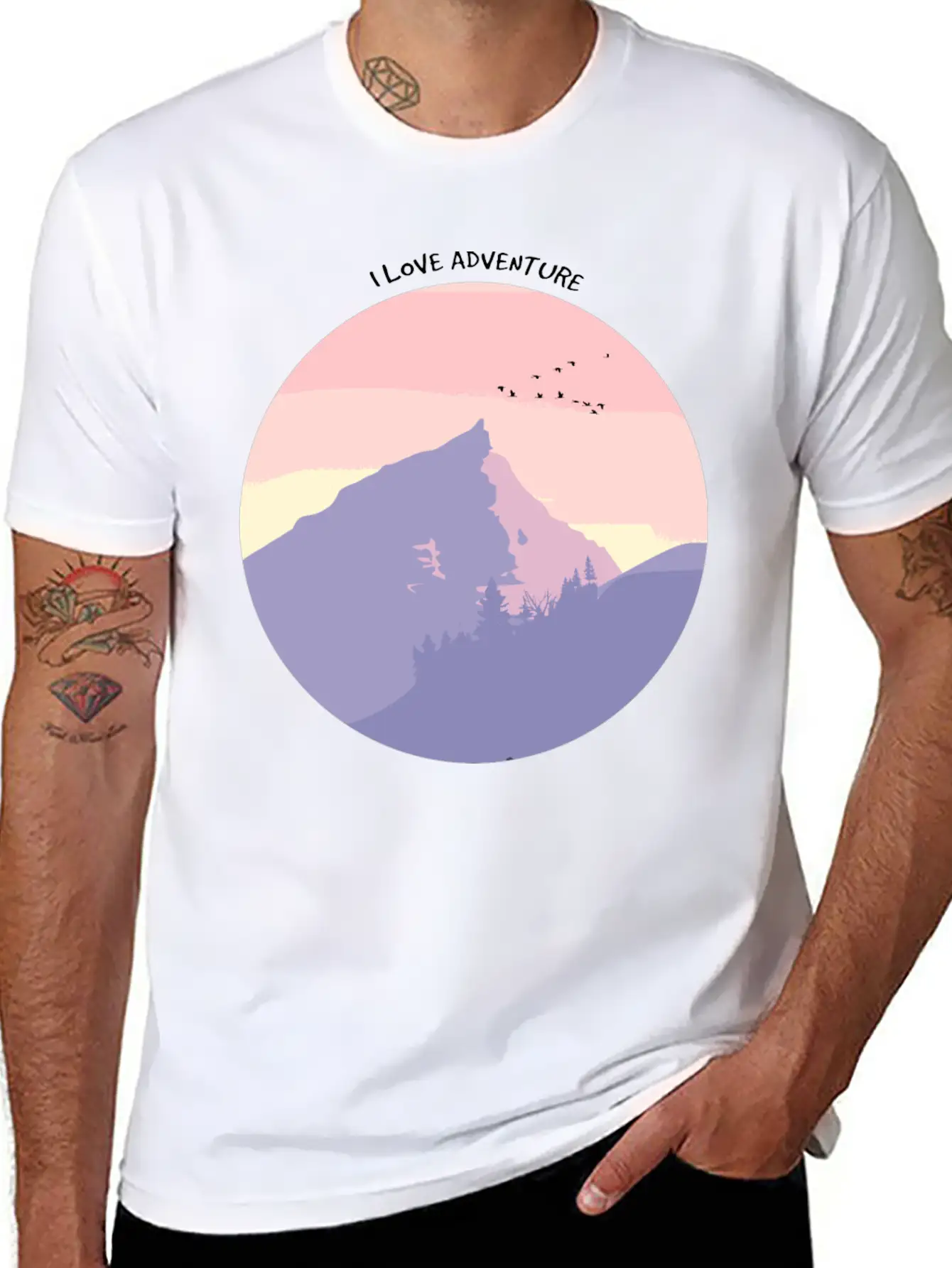 Love Adventure Essential Unisex Summer Tee – Soft Cotton Casual Fit