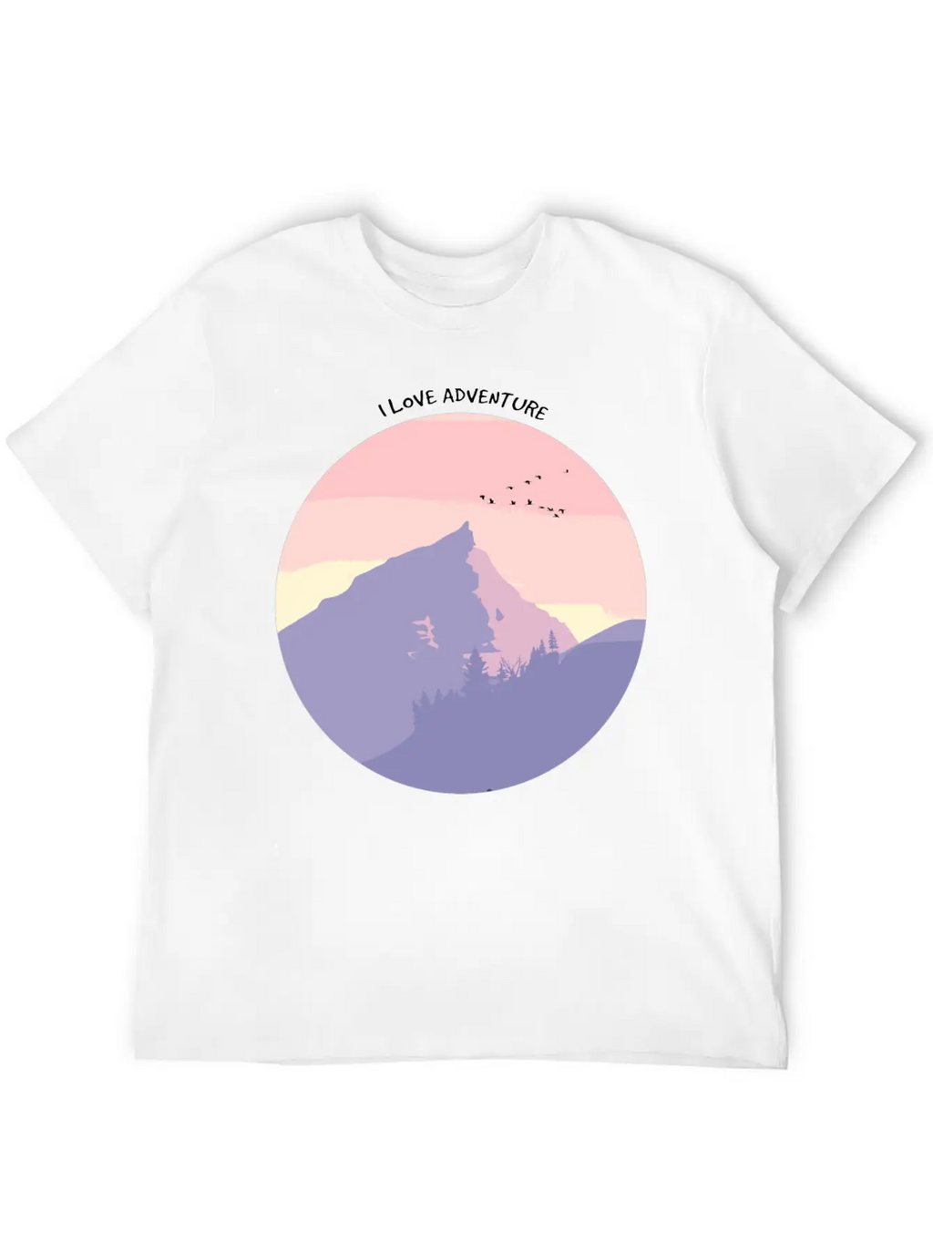 Love Adventure Essential Unisex Summer Tee – Soft Cotton Casual Fit
