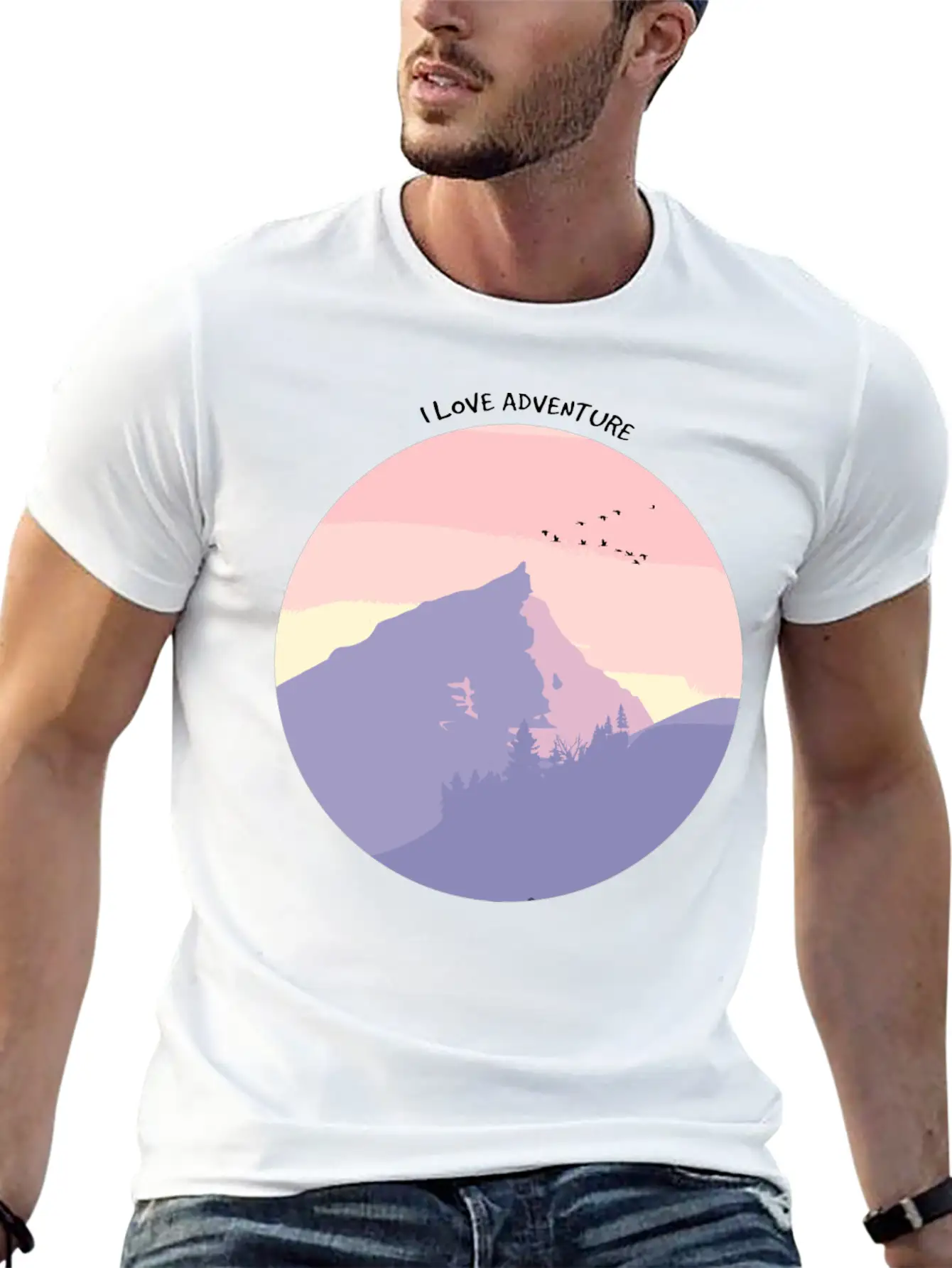 Love Adventure Essential Unisex Summer Tee – Soft Cotton Casual Fit