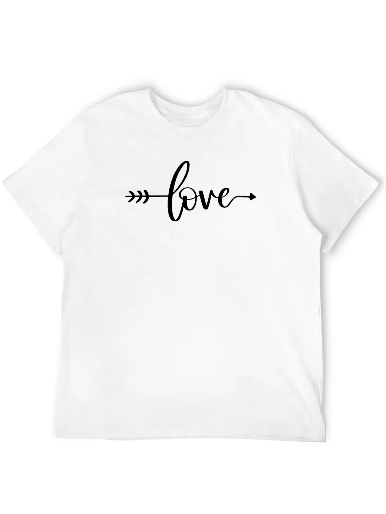 Love Arrow Breathable Graphic T-Shirt – Perfect For Casual Days