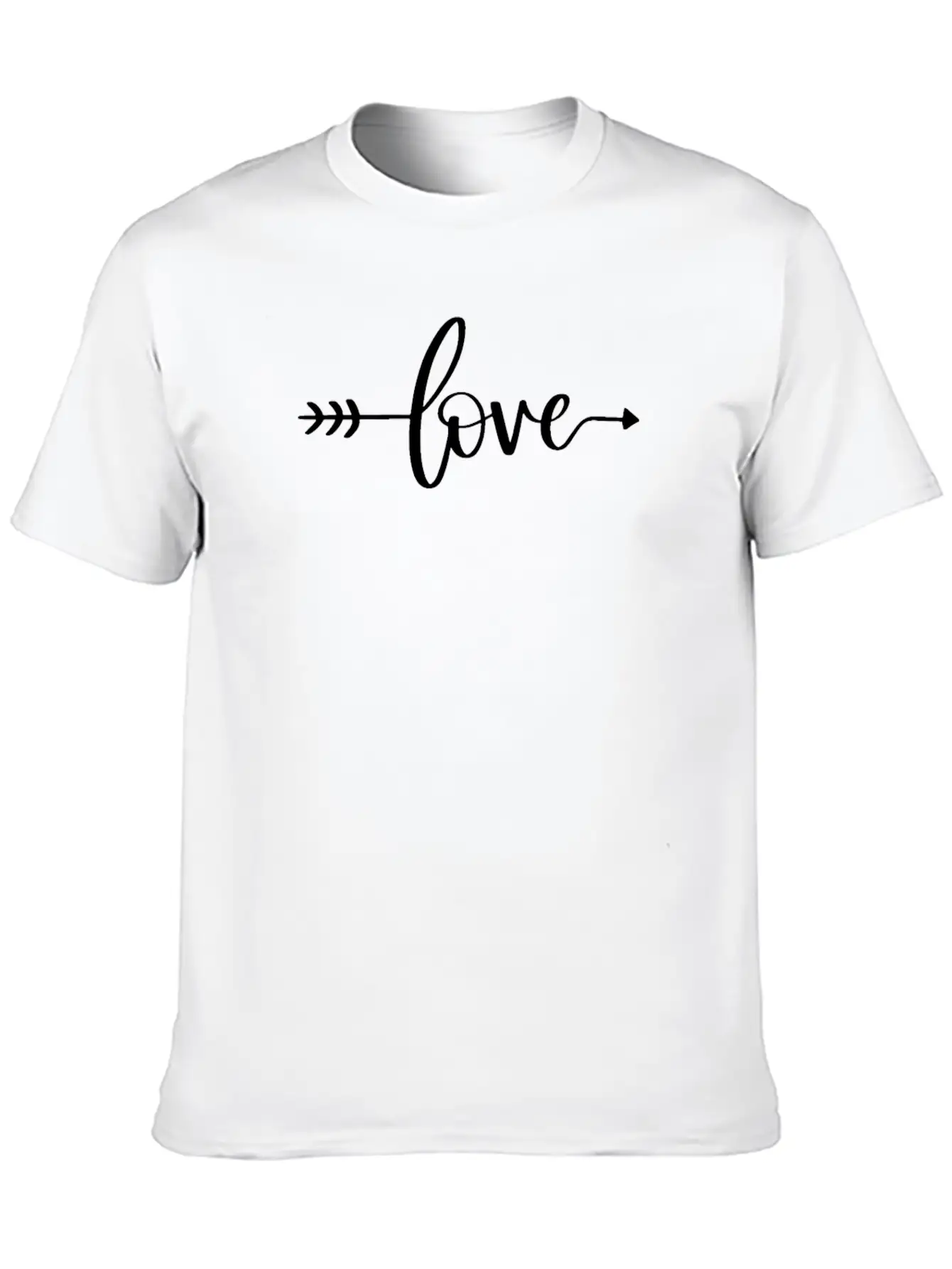 Love Arrow Breathable Graphic T-Shirt – Perfect For Casual Days