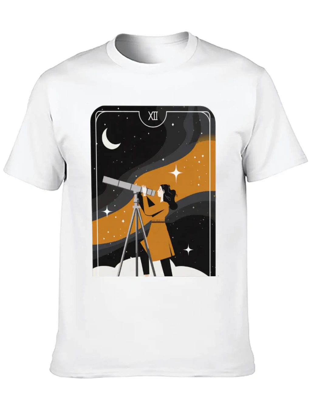 Love Astronomy Stargazer T-Shirt Breathable Graphic T-Shirt – Perfect For Casual Days