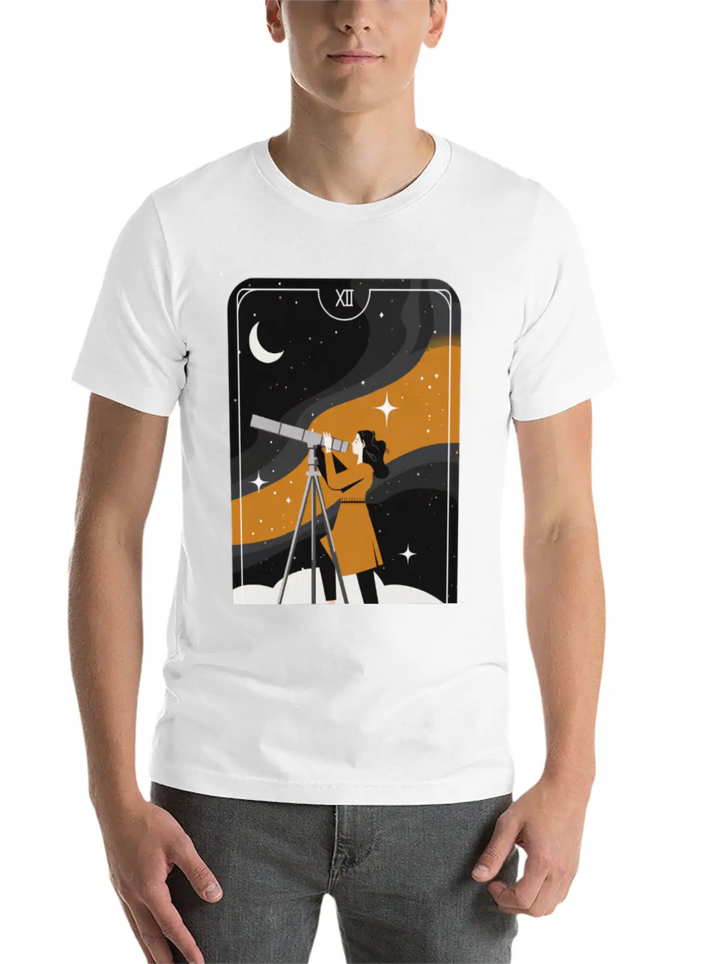 Love Astronomy Stargazer T-Shirt Breathable Graphic T-Shirt – Perfect For Casual Days