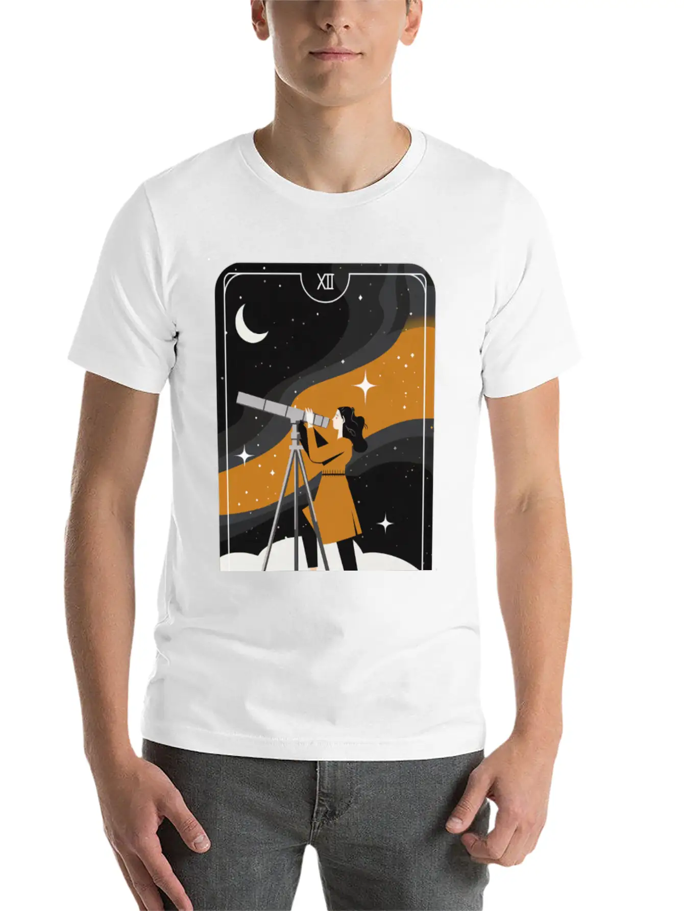 Love Astronomy Stargazer T-Shirt Breathable Graphic T-Shirt – Perfect For Casual Days