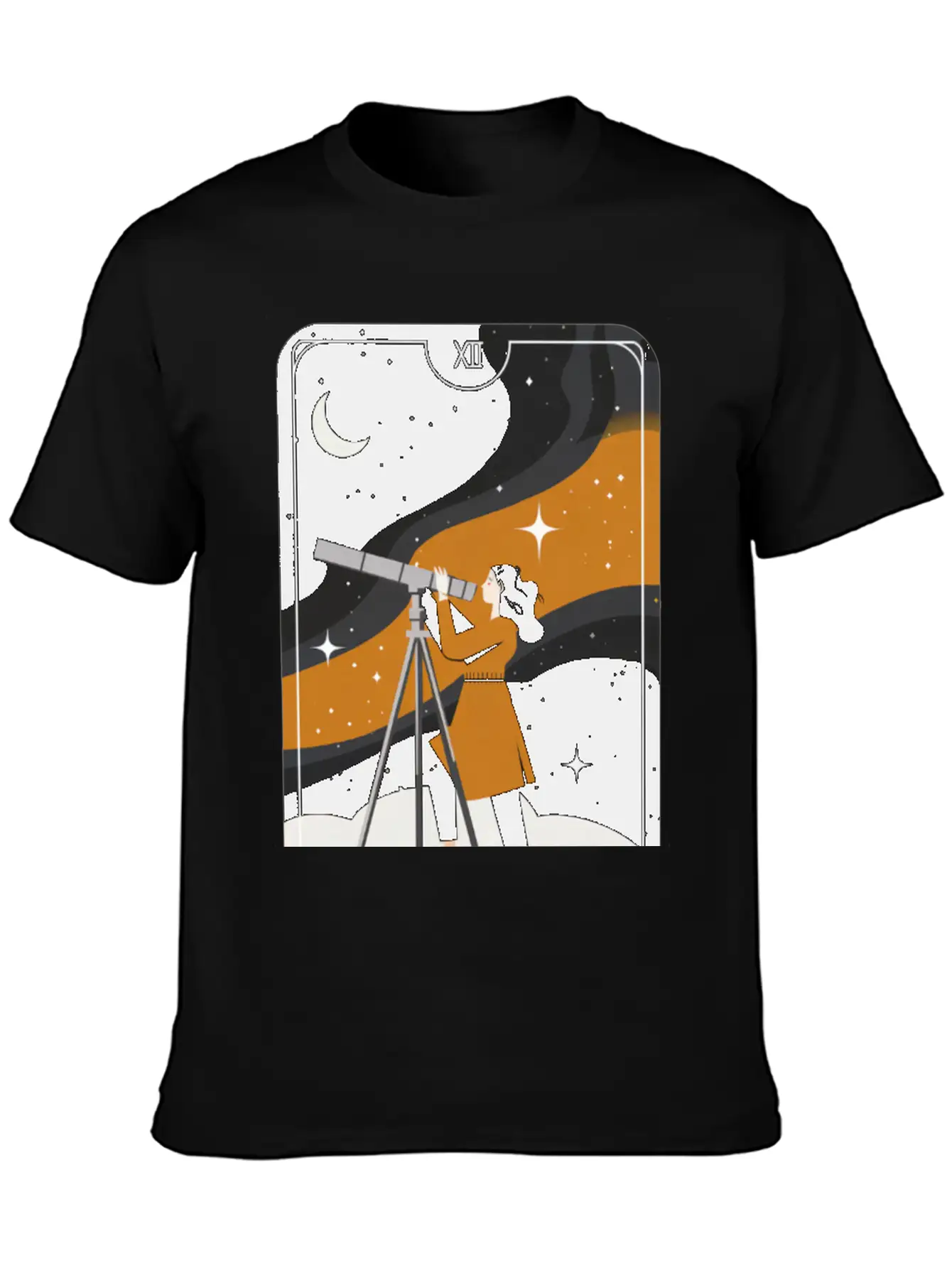 Love Astronomy Stargazer T-Shirt Breathable Graphic T-Shirt – Perfect For Casual Days