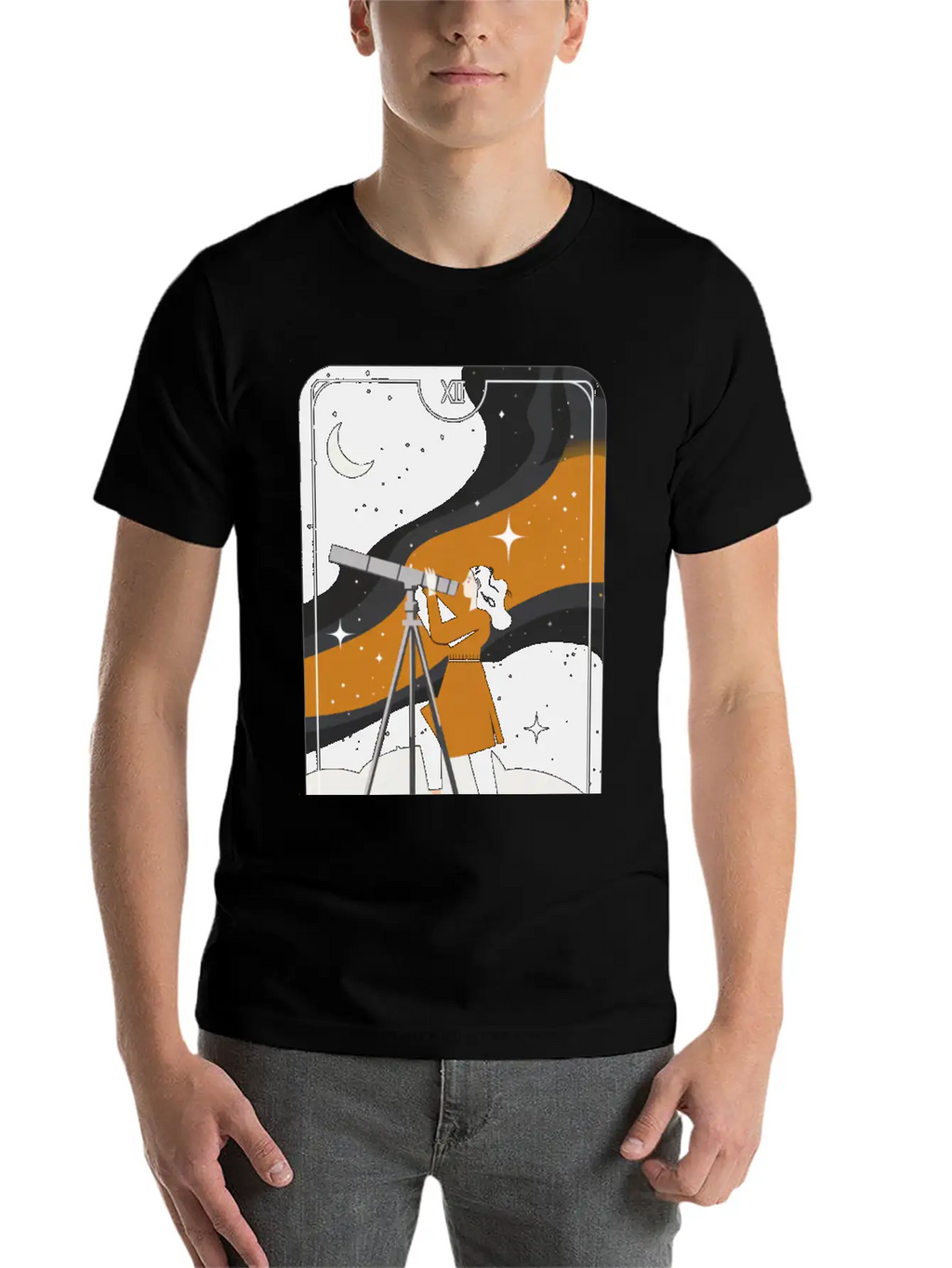 Love Astronomy Stargazer T-Shirt Breathable Graphic T-Shirt – Perfect For Casual Days