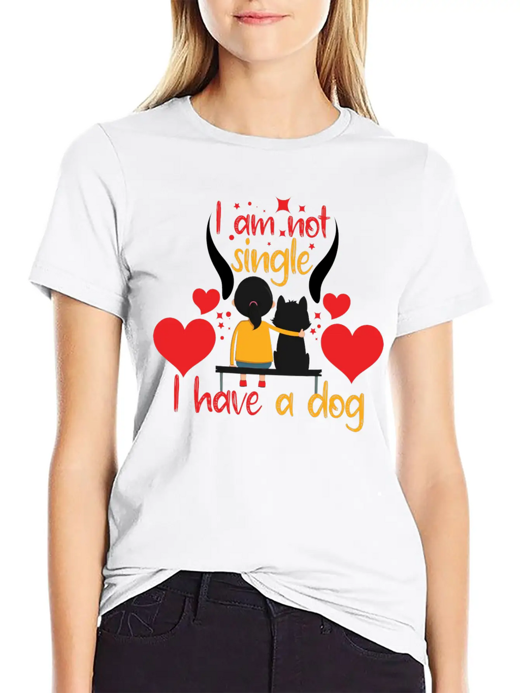 Love Dog Stylish Everyday T-Shirt – Unisex Basic Cotton Tee