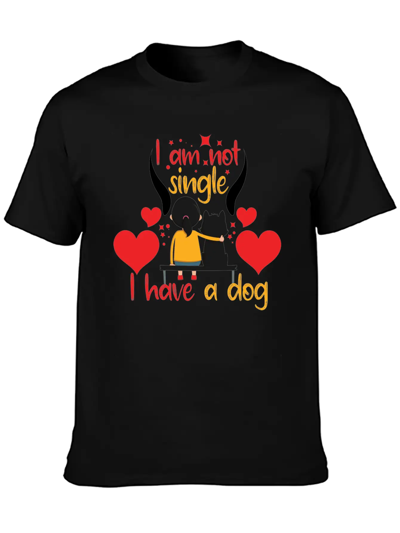 Love Dog Stylish Everyday T-Shirt – Unisex Basic Cotton Tee