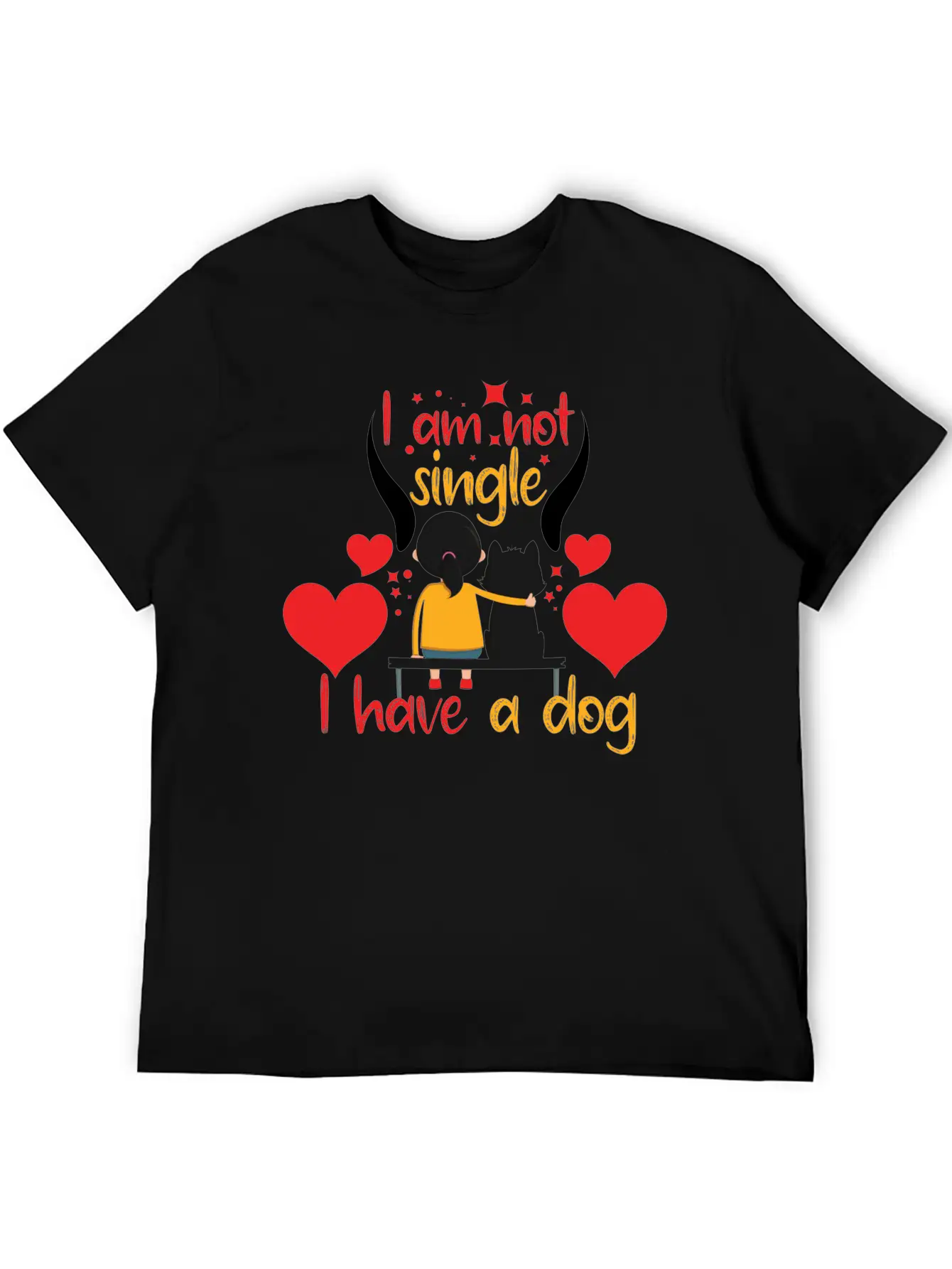 Love Dog Stylish Everyday T-Shirt – Unisex Basic Cotton Tee