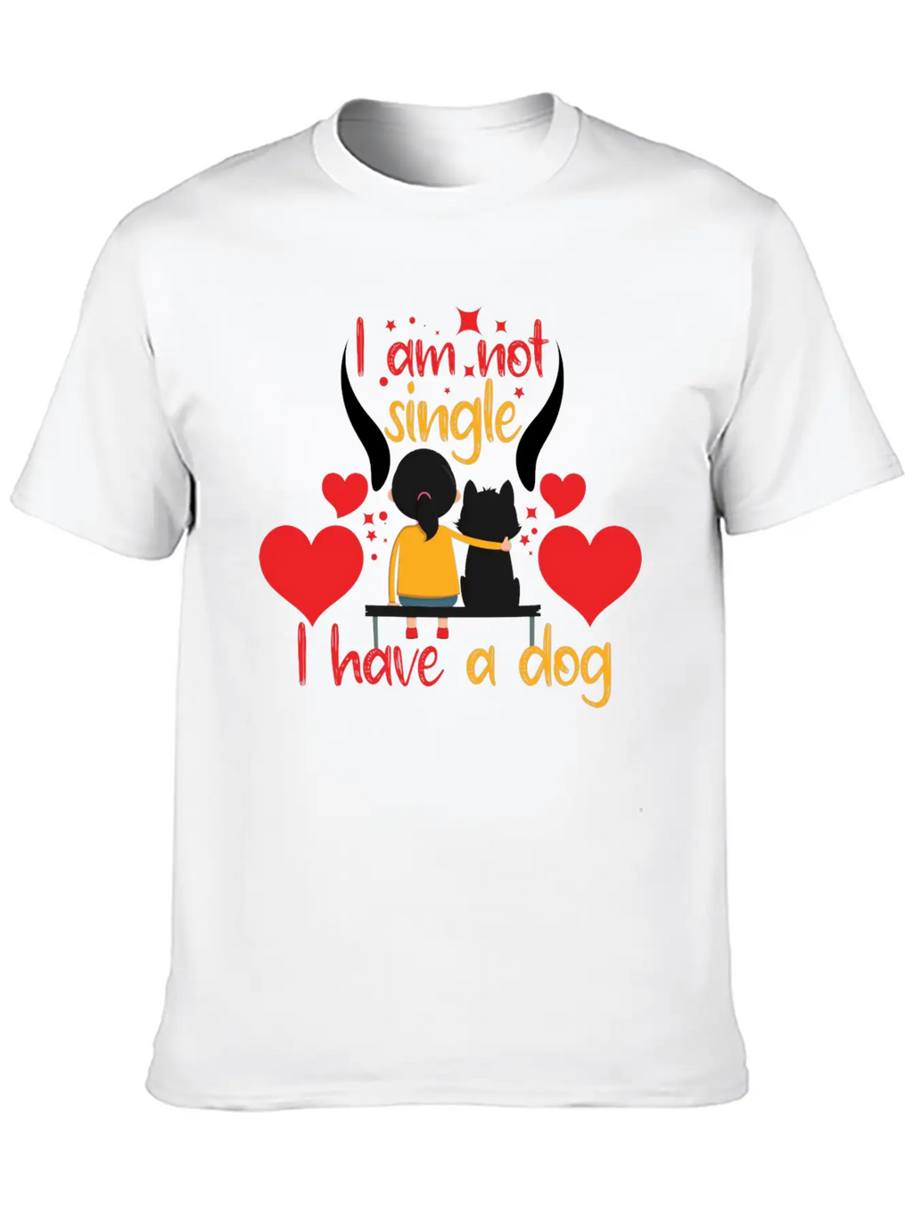 Love Dog Stylish Everyday T-Shirt – Unisex Basic Cotton Tee