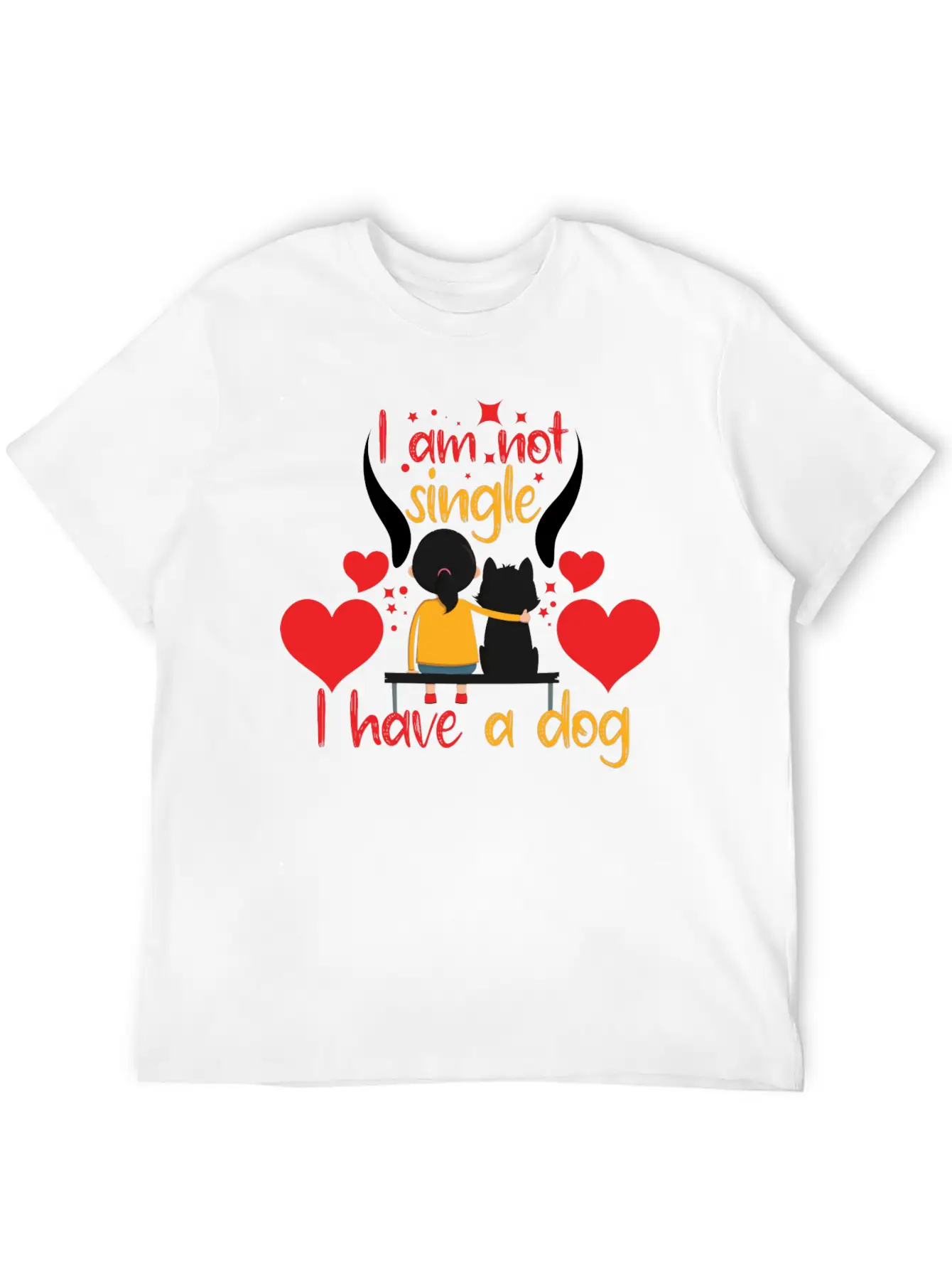 Love Dog Stylish Everyday T-Shirt – Unisex Basic Cotton Tee