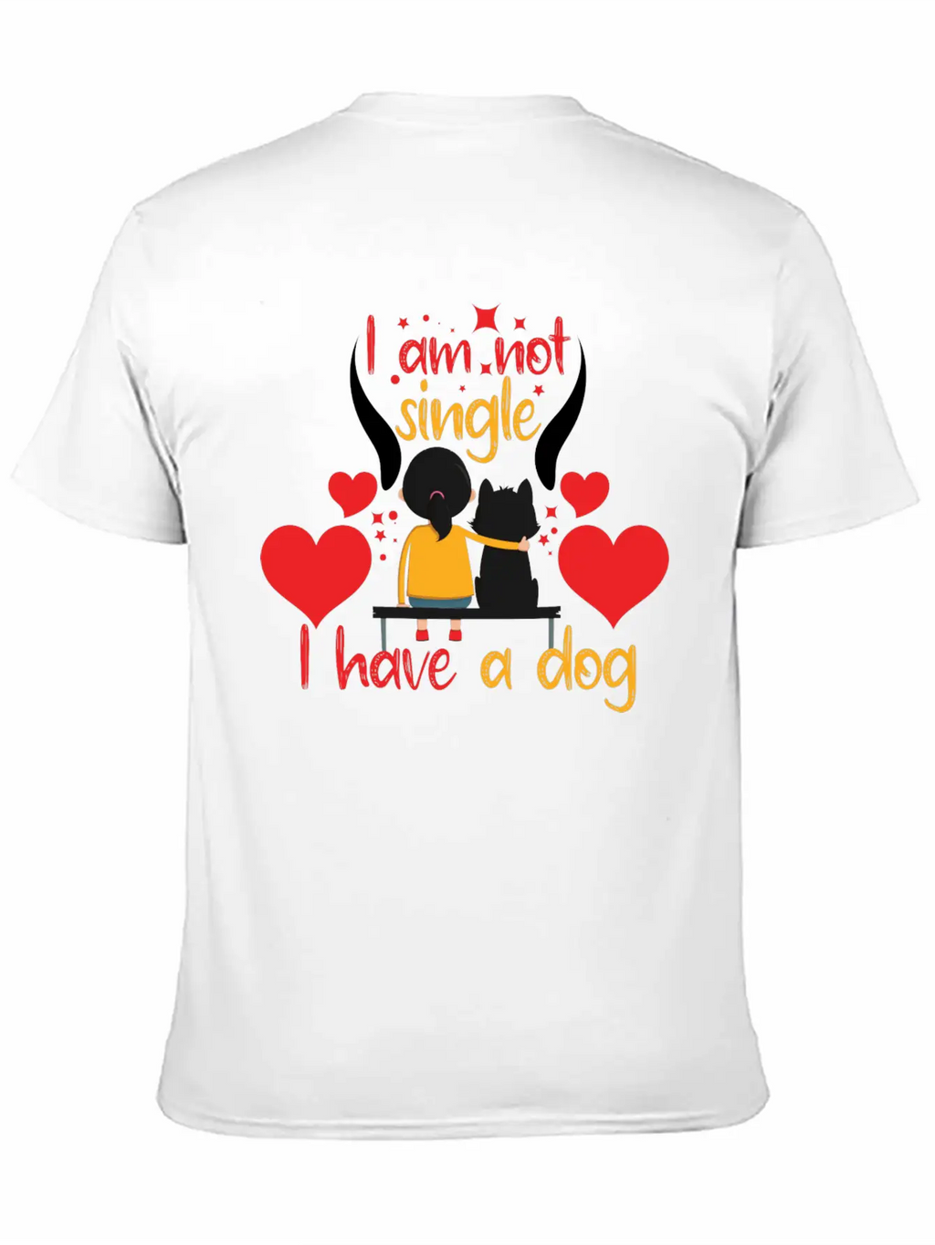 Love Dog Stylish Everyday T-Shirt – Unisex Basic Cotton Tee