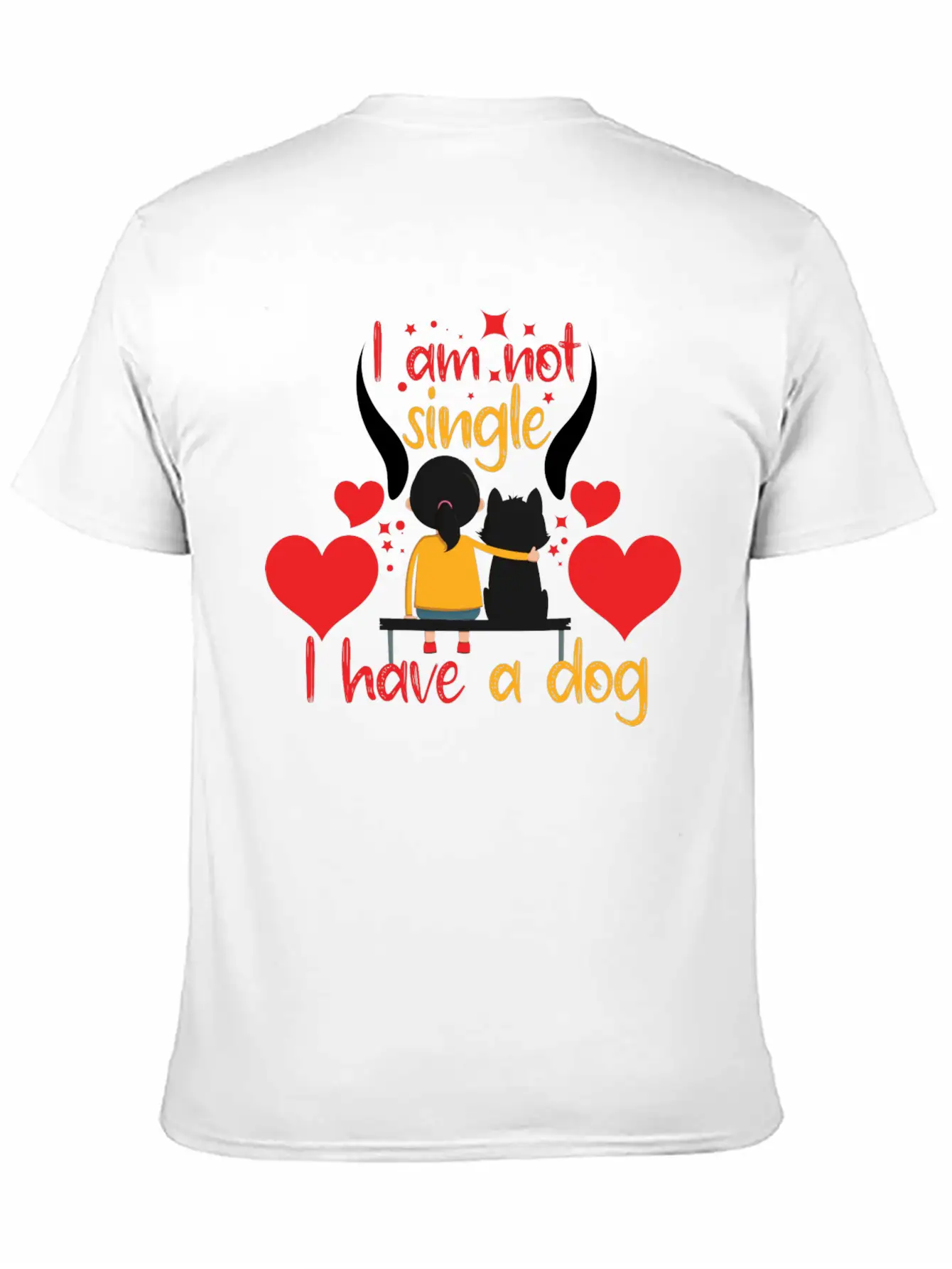 Love Dog Stylish Everyday T-Shirt – Unisex Basic Cotton Tee