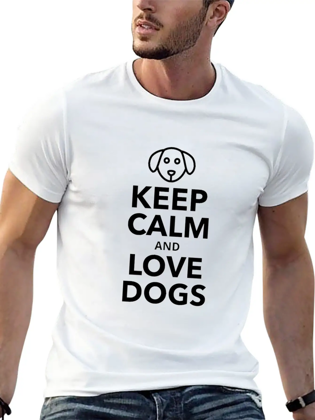 Love Dogs Classic Cotton Tee – Unisex Comfort For Any Season