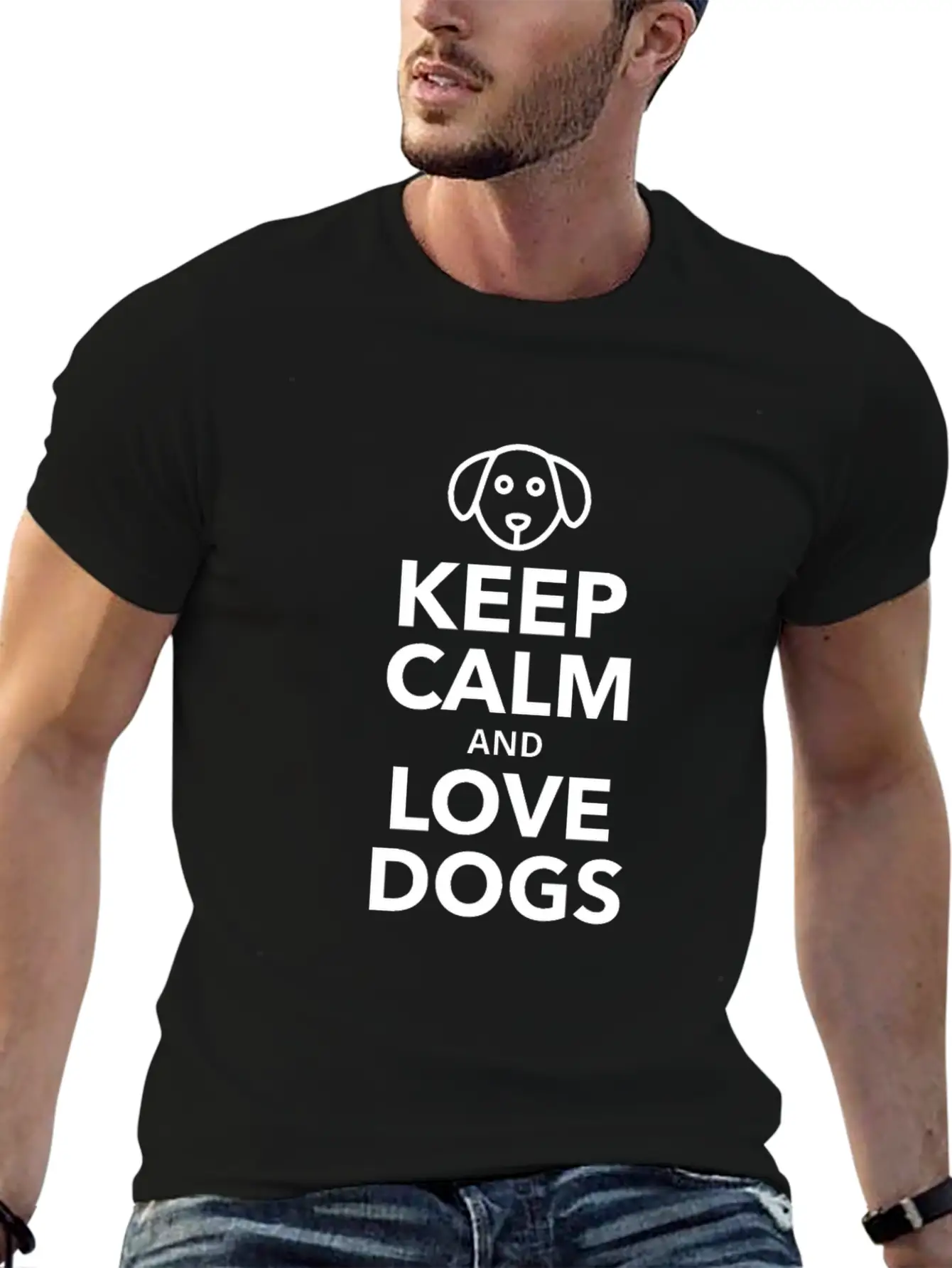 Love Dogs Classic Cotton Tee – Unisex Comfort For Any Season