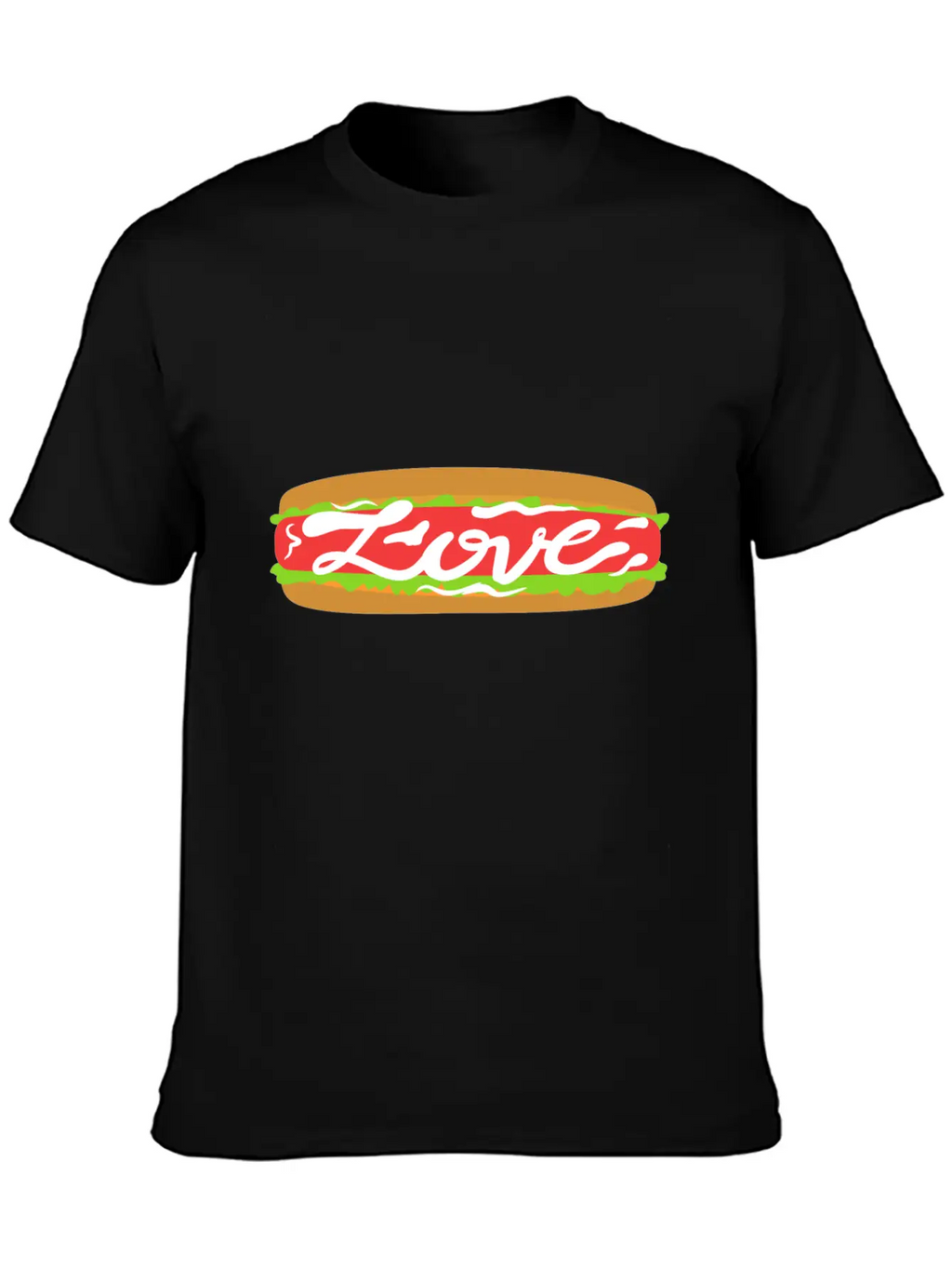 Love Food | Beautiful Gift Breathable Graphic T-Shirt – Perfect For Casual Days