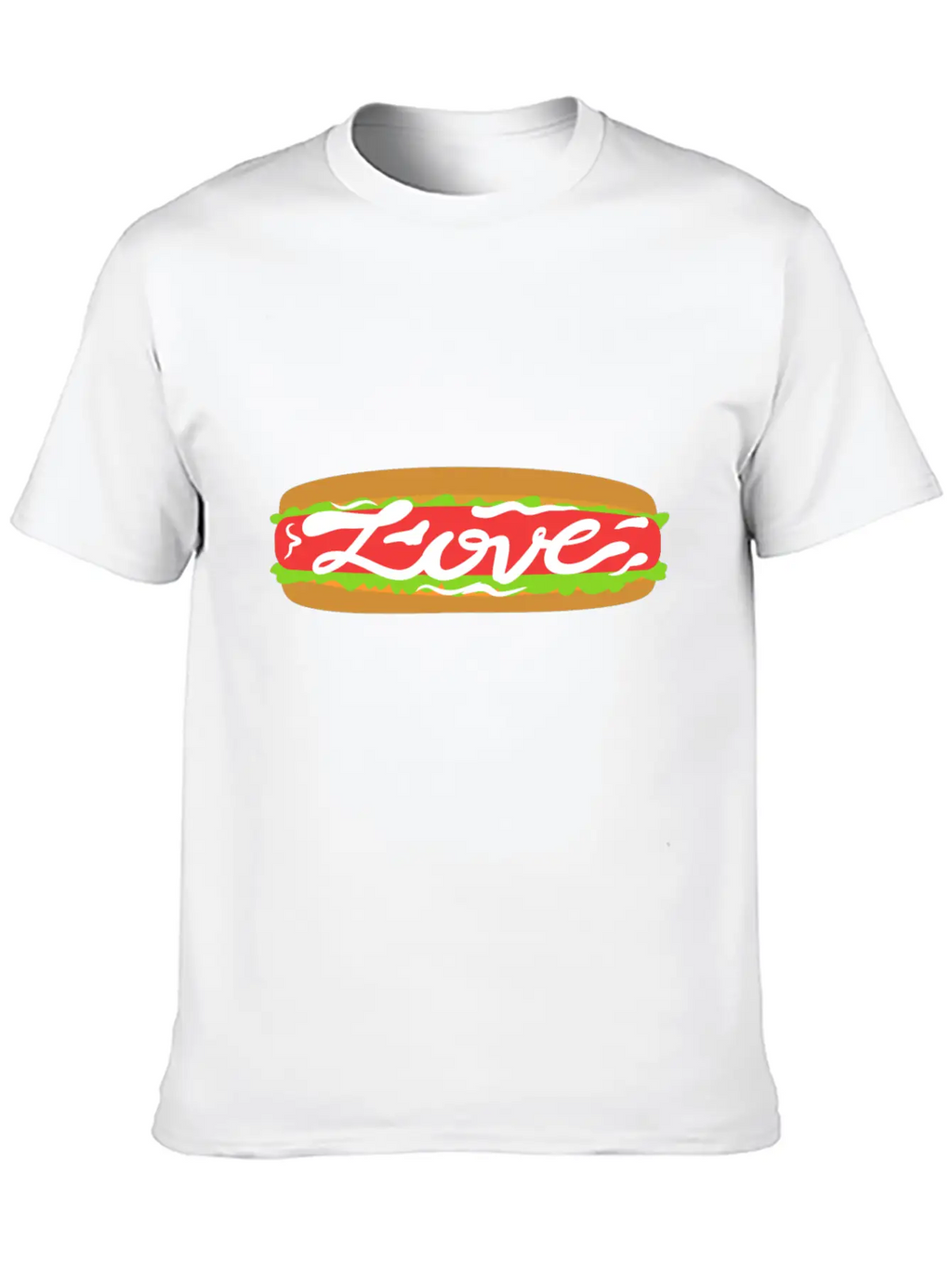 Love Food | Beautiful Gift Breathable Graphic T-Shirt – Perfect For Casual Days