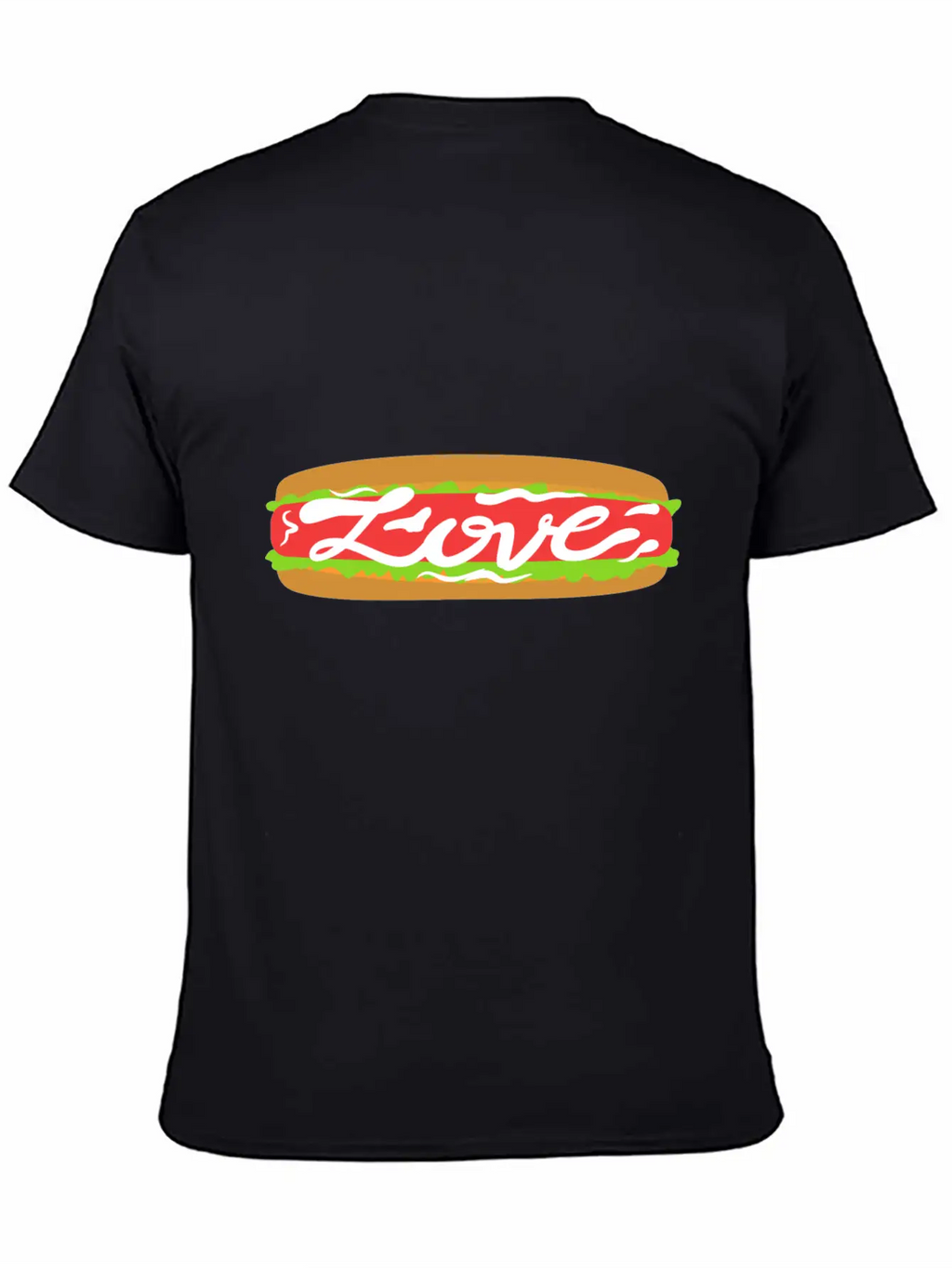 Love Food | Beautiful Gift Breathable Graphic T-Shirt – Perfect For Casual Days