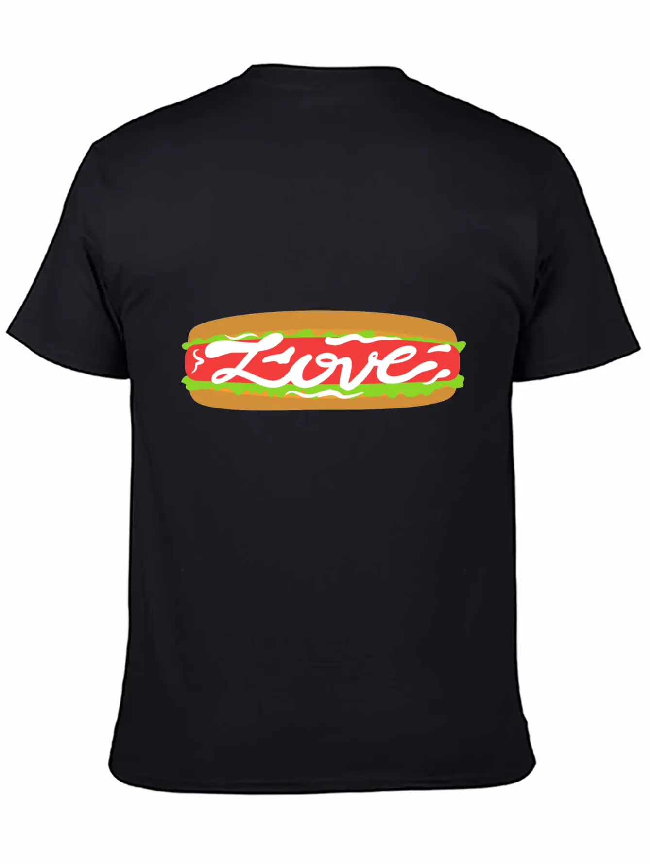 Love Food | Beautiful Gift Breathable Graphic T-Shirt – Perfect For Casual Days