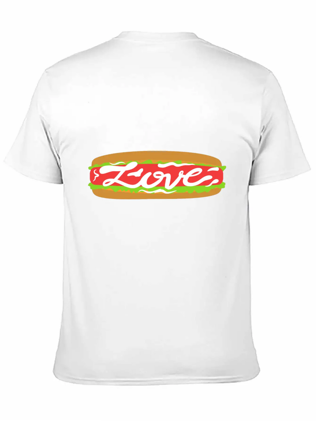 Love Food | Beautiful Gift Breathable Graphic T-Shirt – Perfect For Casual Days