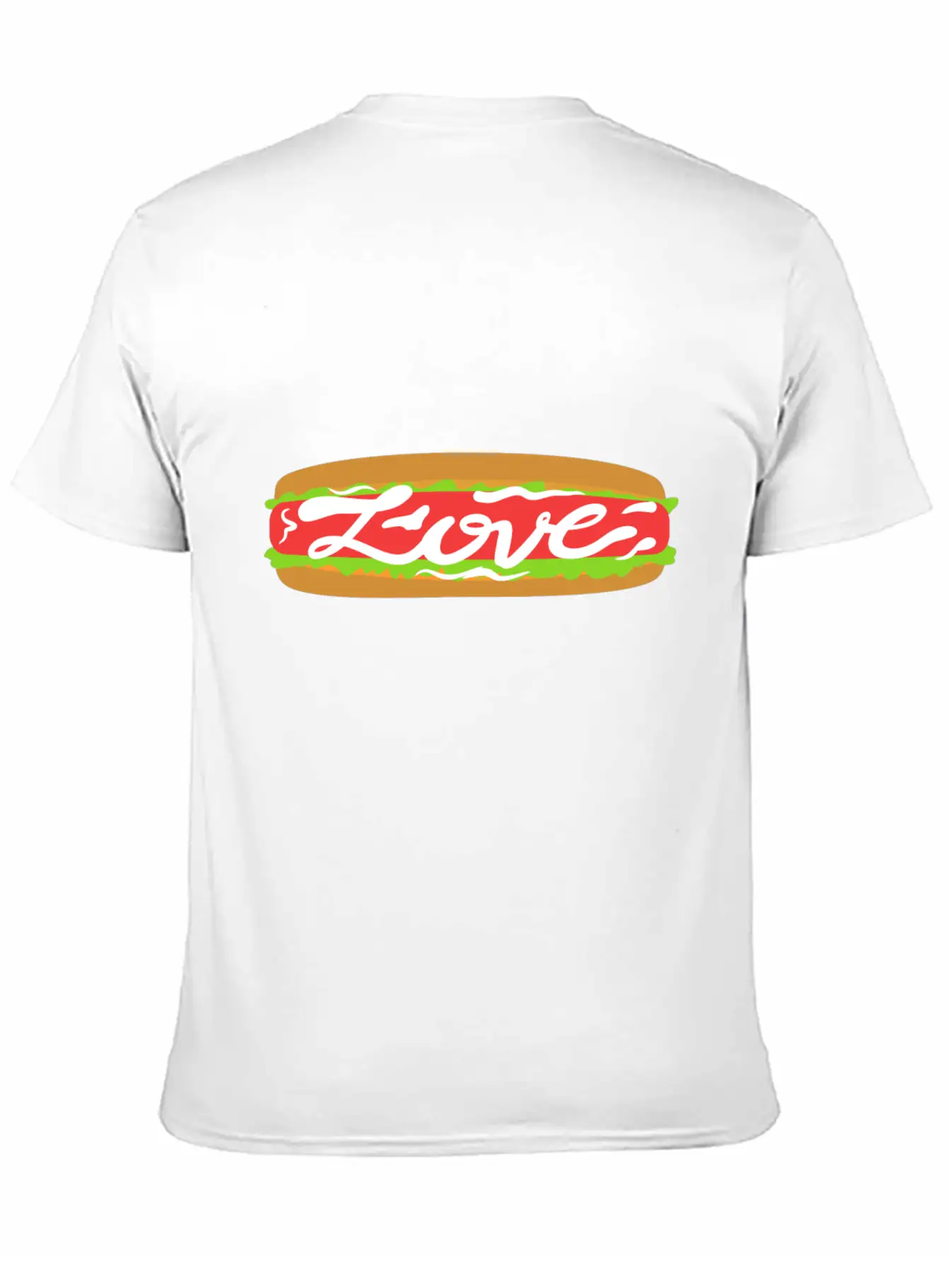 Love Food | Beautiful Gift Breathable Graphic T-Shirt – Perfect For Casual Days