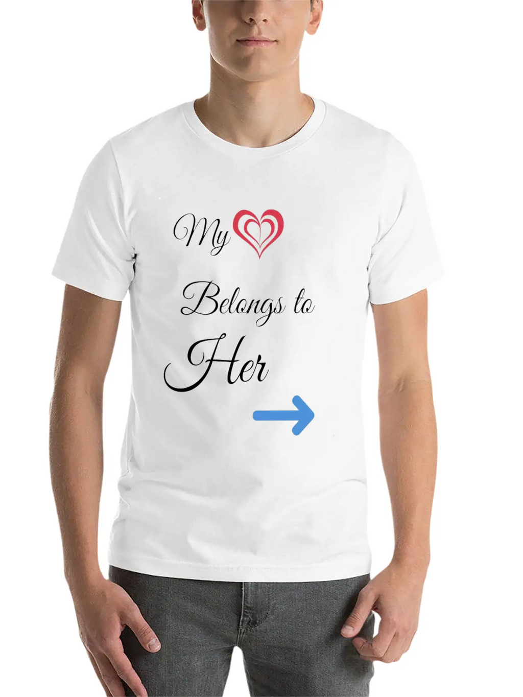 Love Her Unisex Casual T-Shirt – Clean Design For Daily Comfort