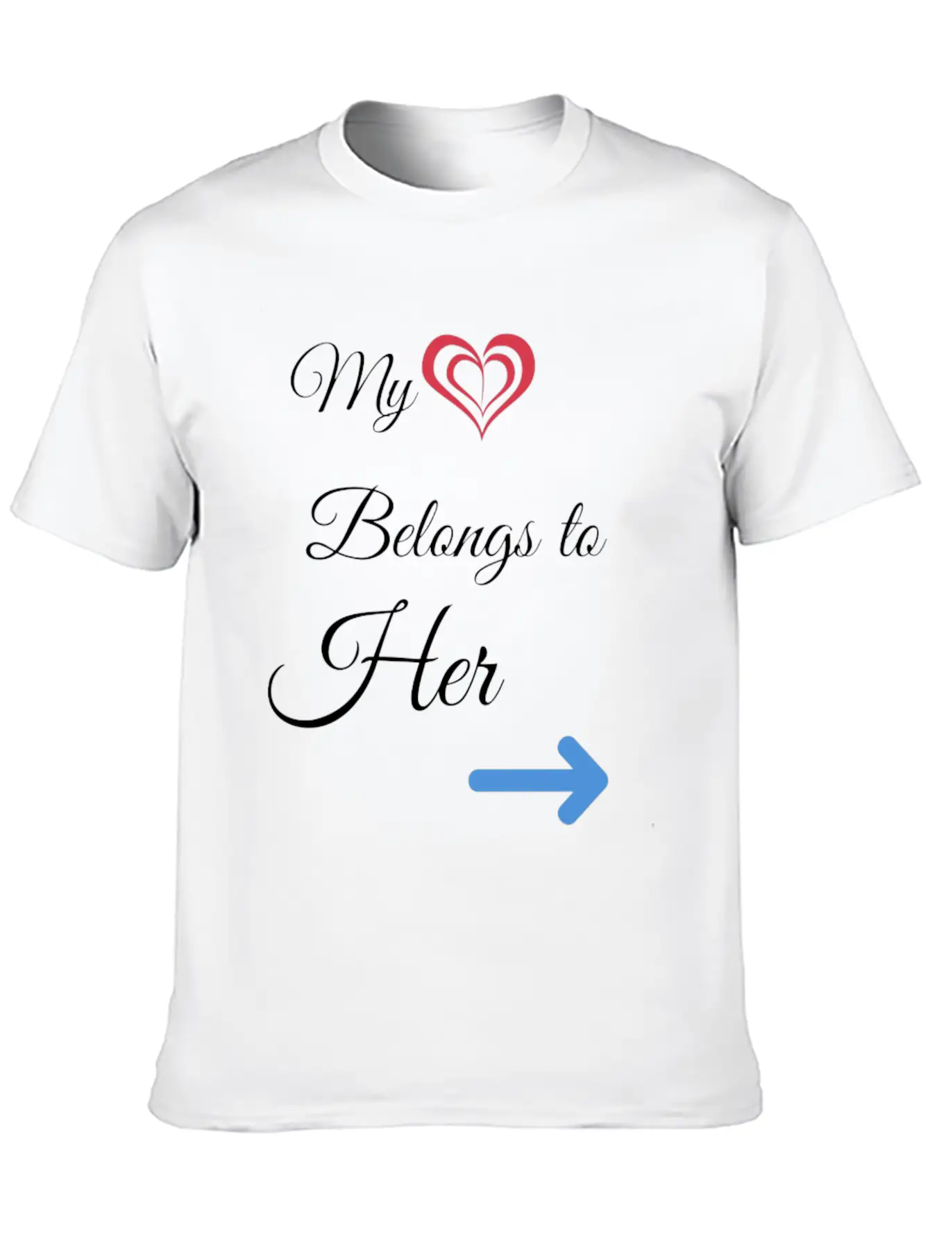 Love Her Unisex Casual T-Shirt – Clean Design For Daily Comfort