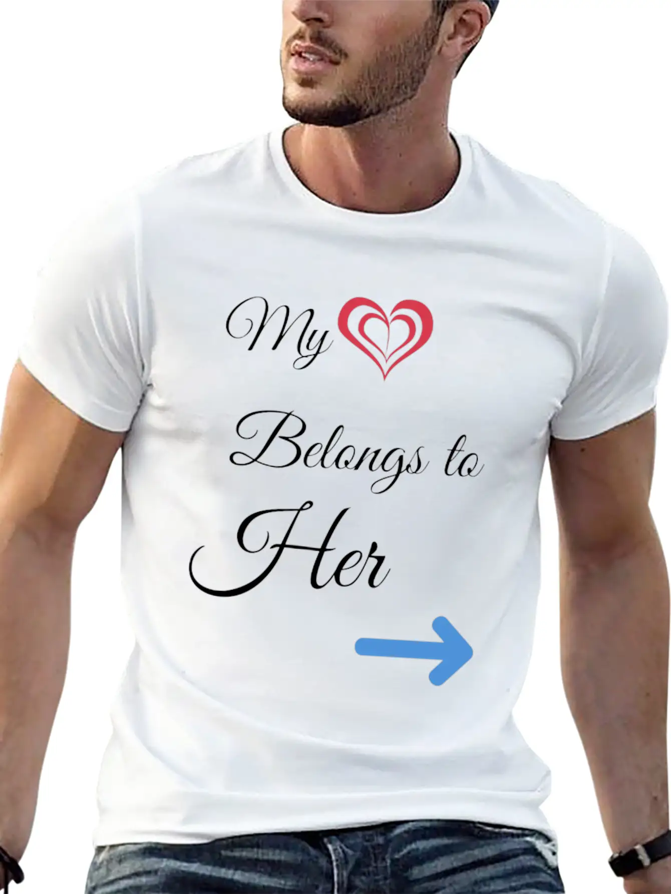 Love Her Unisex Casual T-Shirt – Clean Design For Daily Comfort
