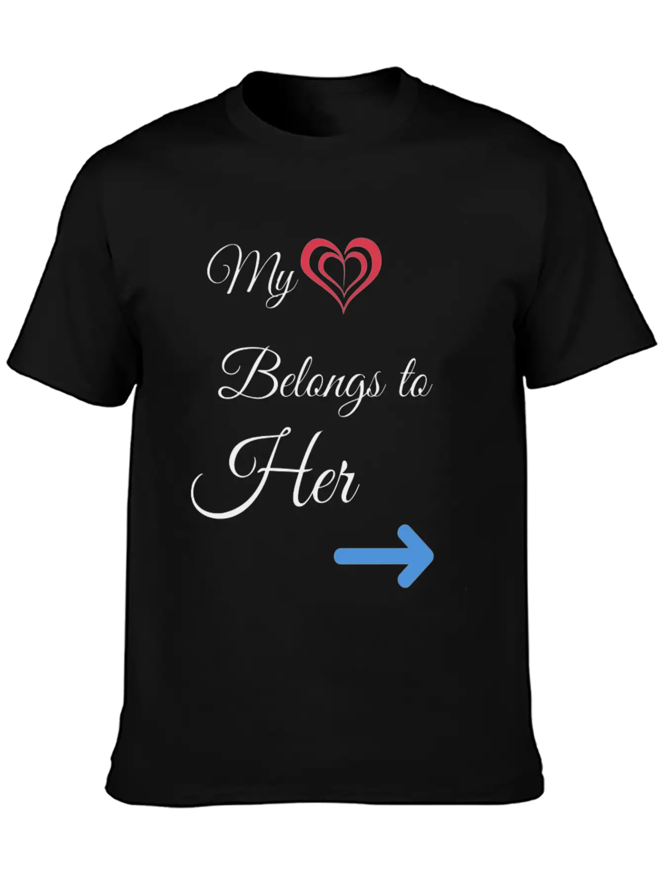 Love Her Unisex Casual T-Shirt – Clean Design For Daily Comfort