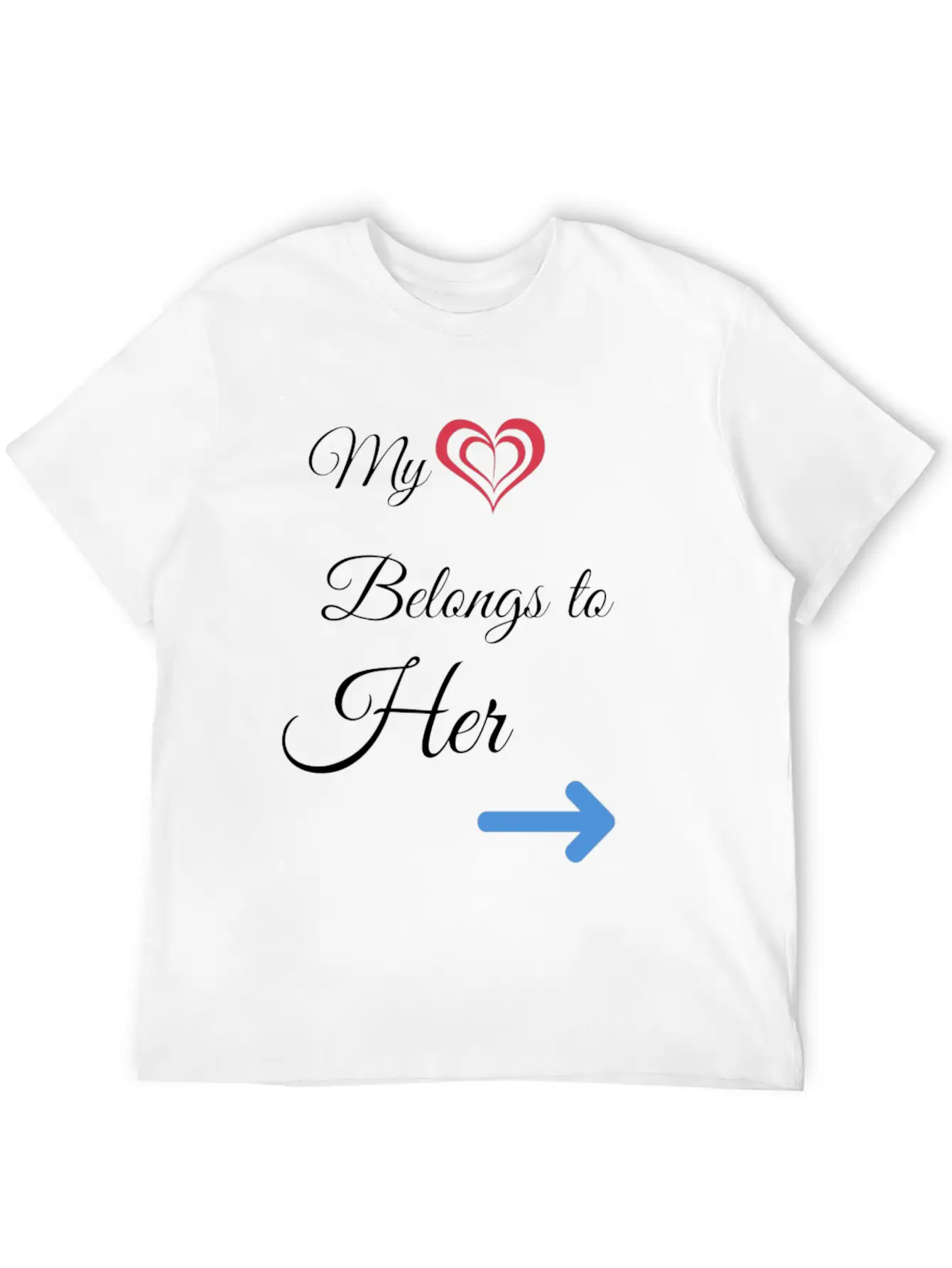 Love Her Unisex Casual T-Shirt – Clean Design For Daily Comfort